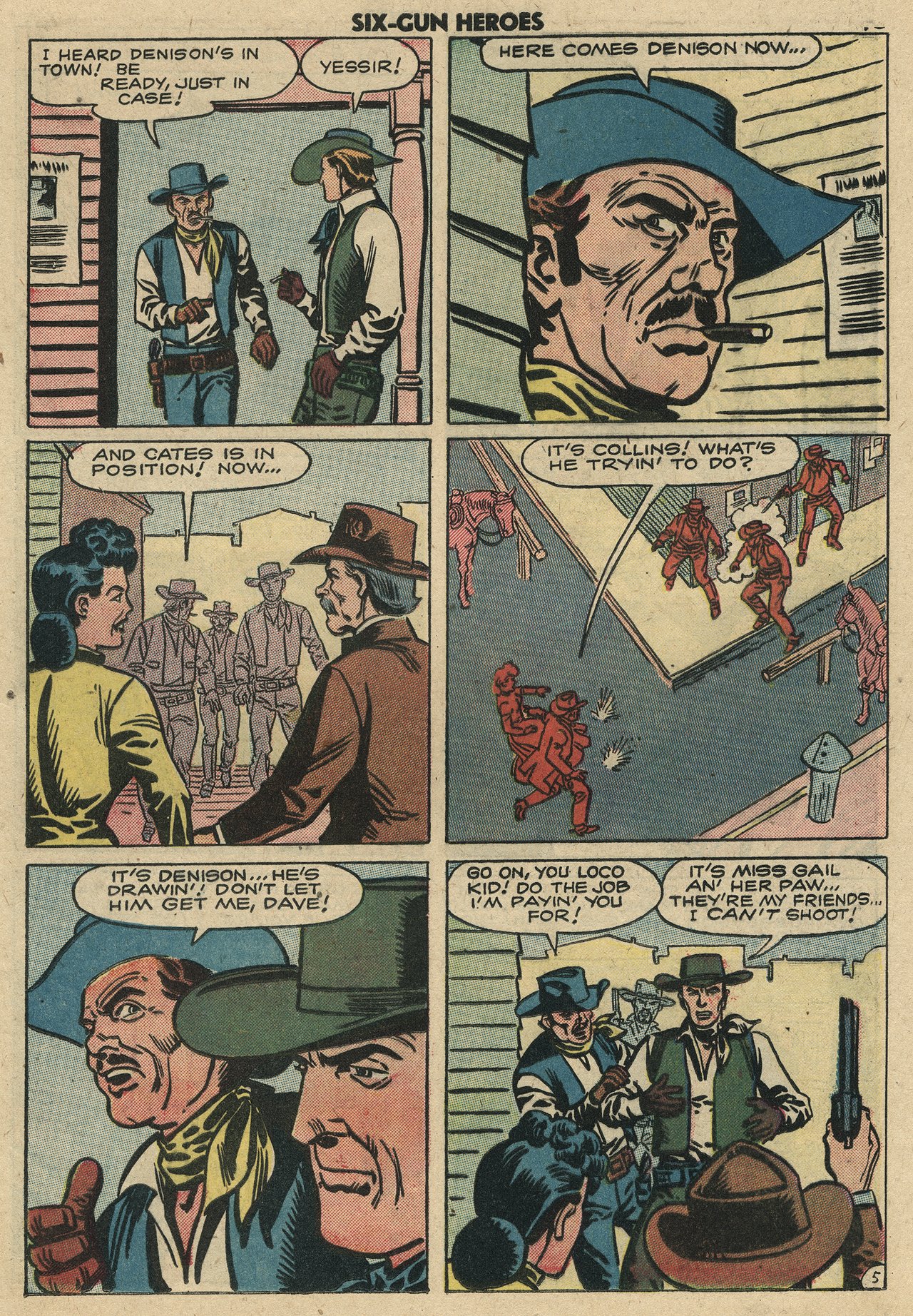 Read online Six-Gun Heroes comic -  Issue #45 - 17