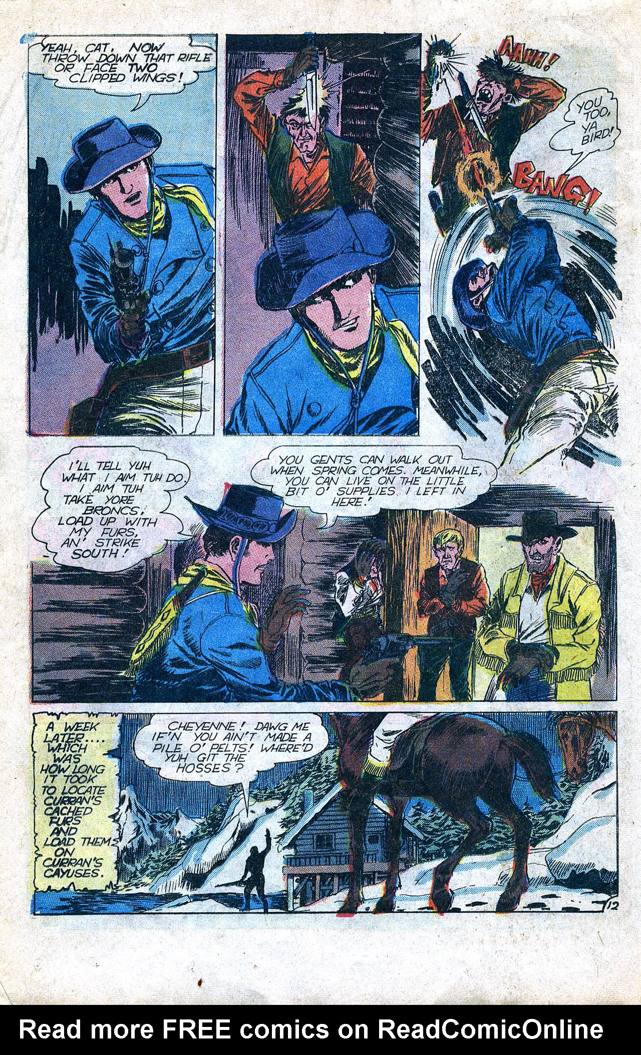 Read online Cheyenne Kid comic -  Issue #72 - 16