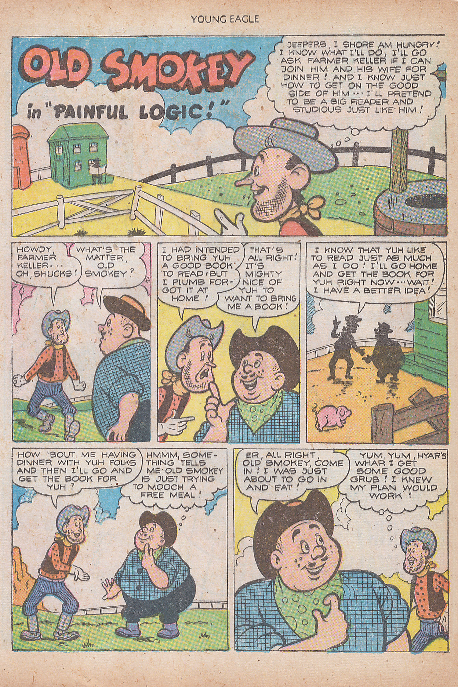 Read online Young Eagle comic -  Issue #7 - 20