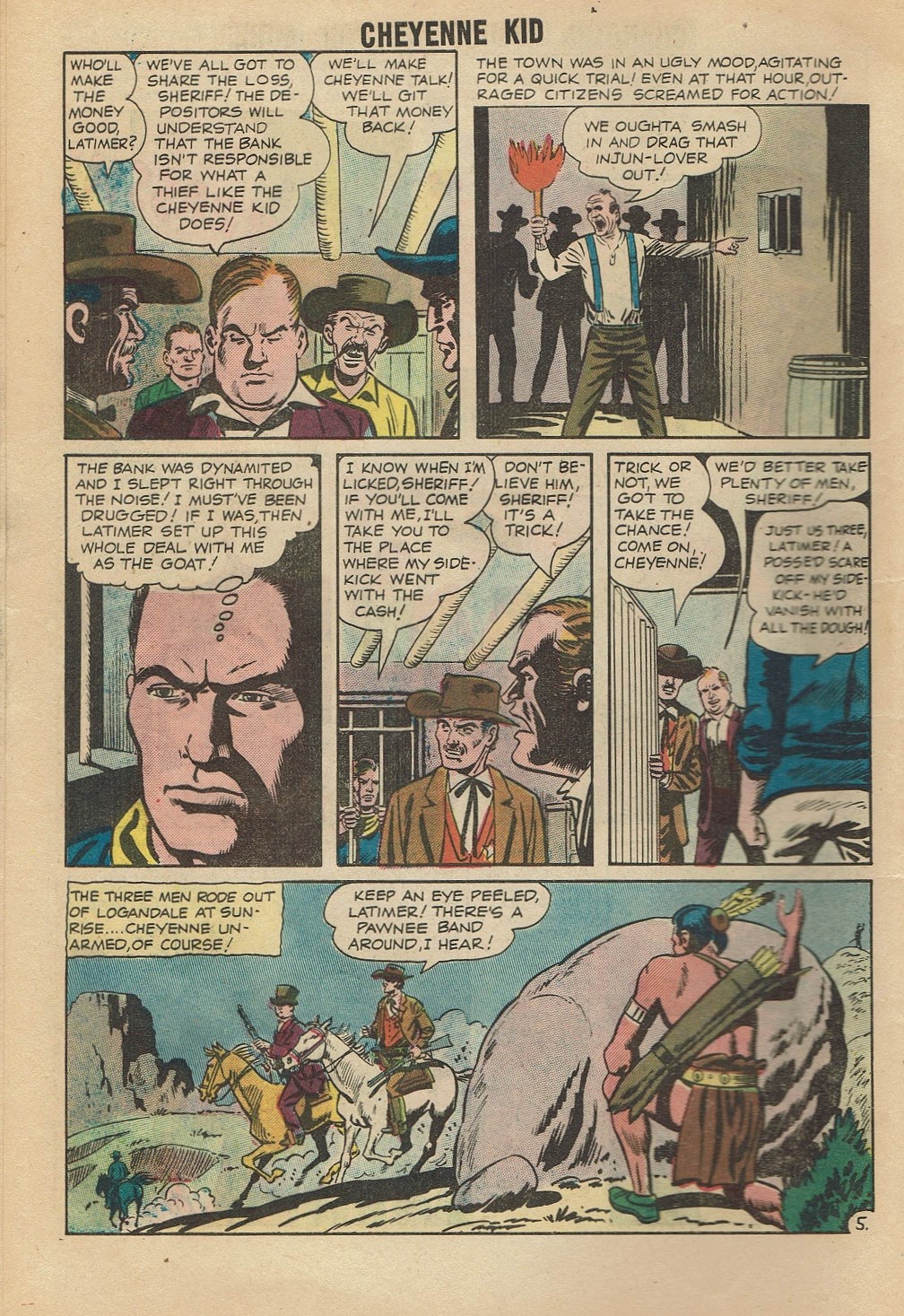 Read online Cheyenne Kid comic -  Issue #35 - 8