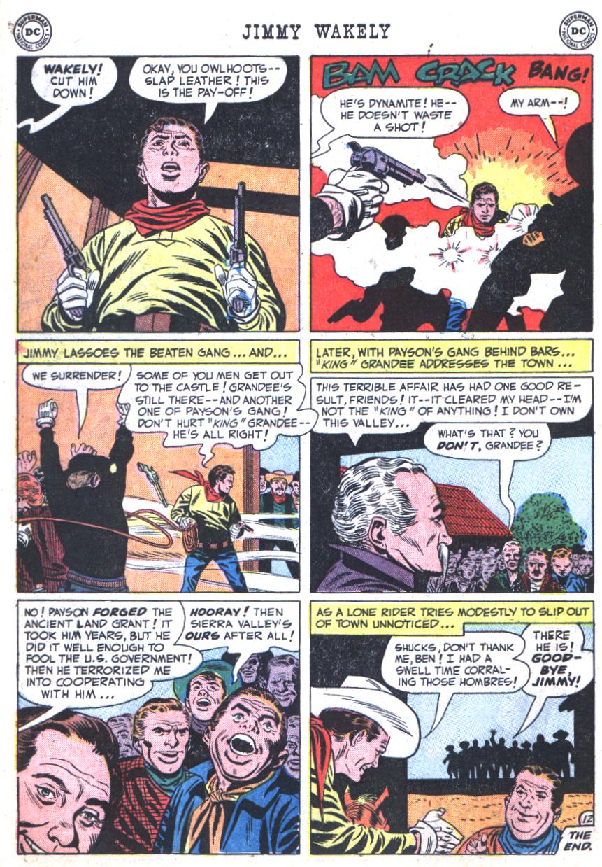 Read online Jimmy Wakely comic -  Issue #12 - 14