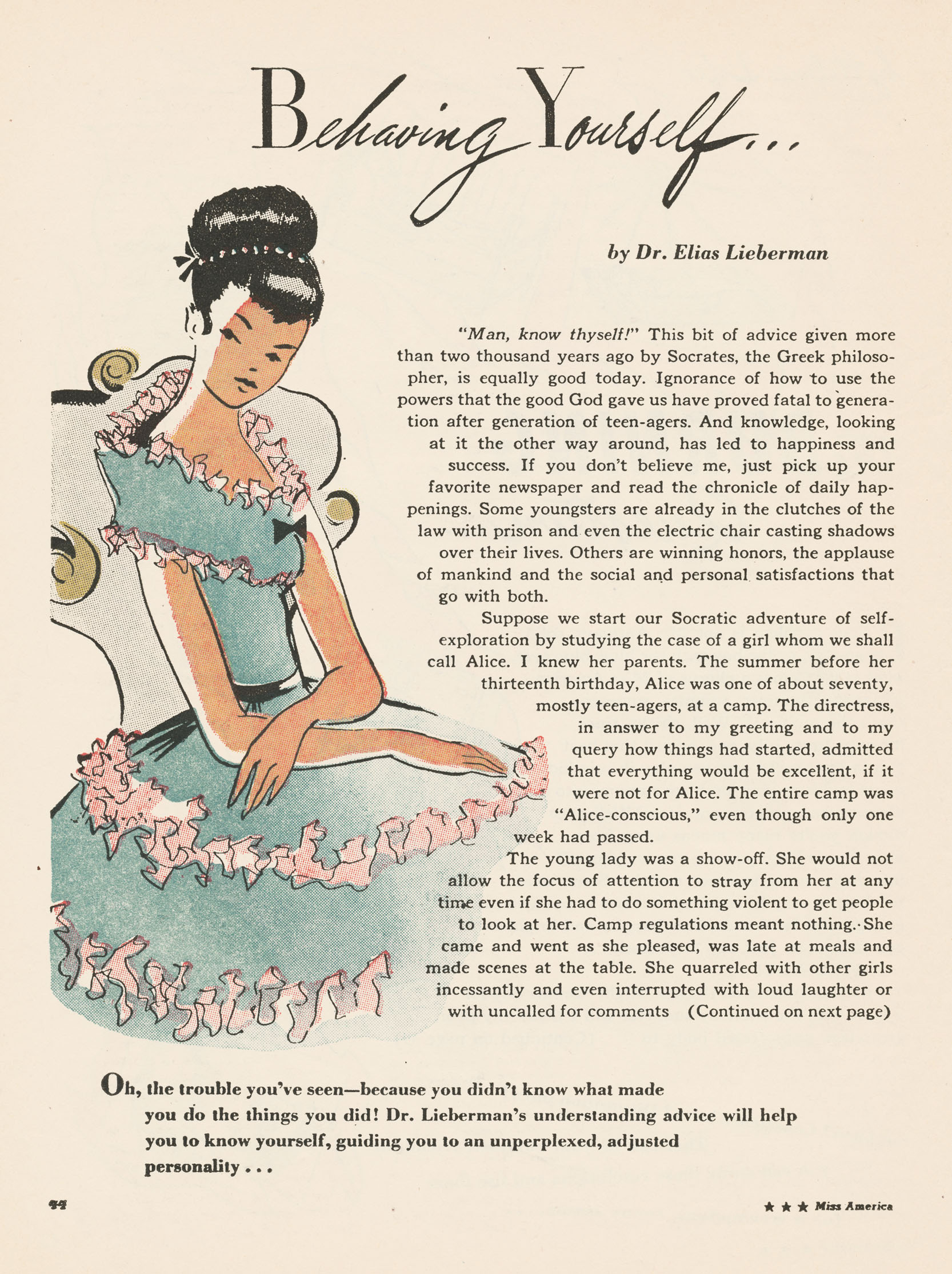 Read online Miss America Magazine comic -  Issue #21 - 37