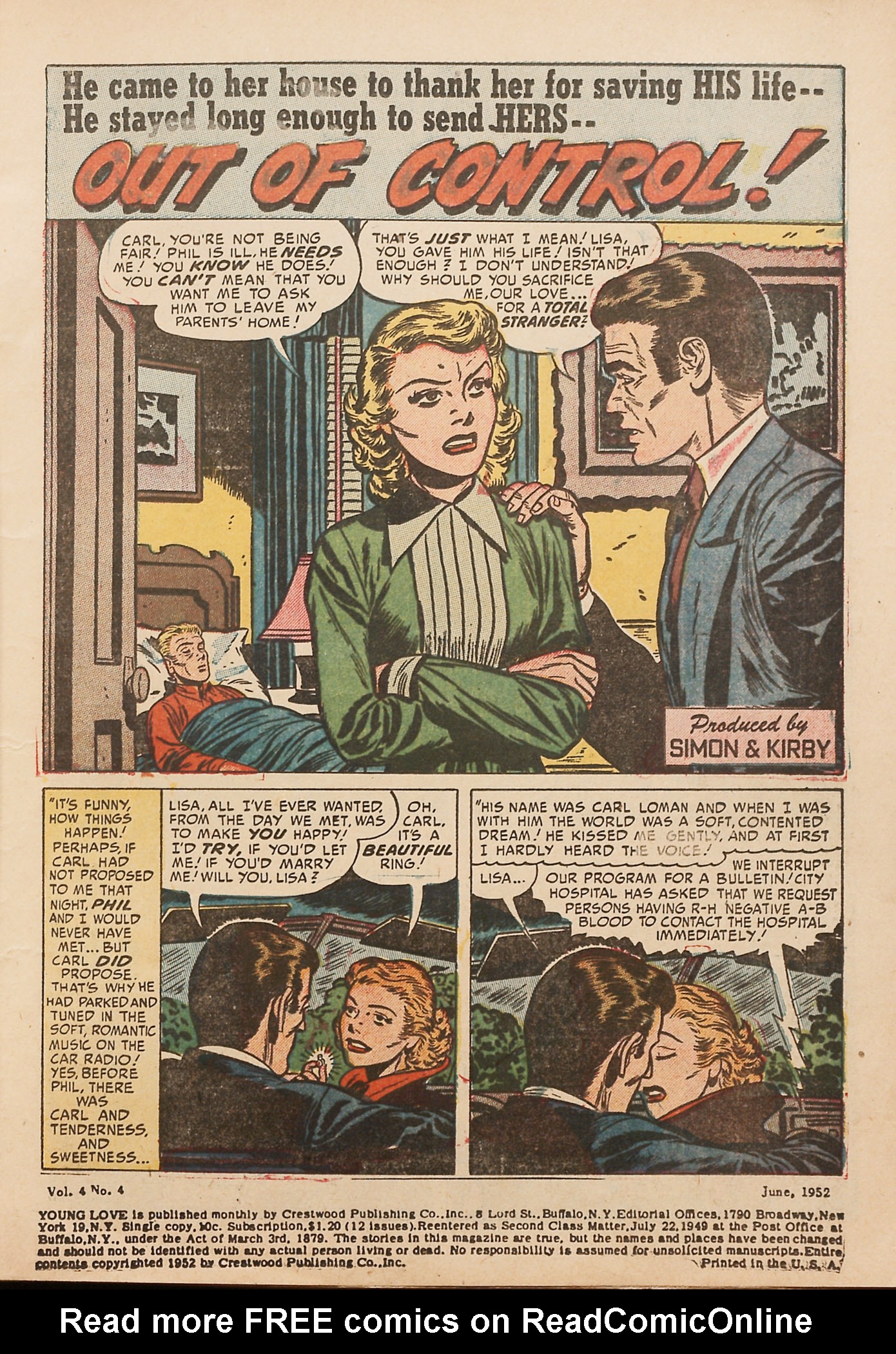 Read online Young Love (1949) comic -  Issue #34 - 3