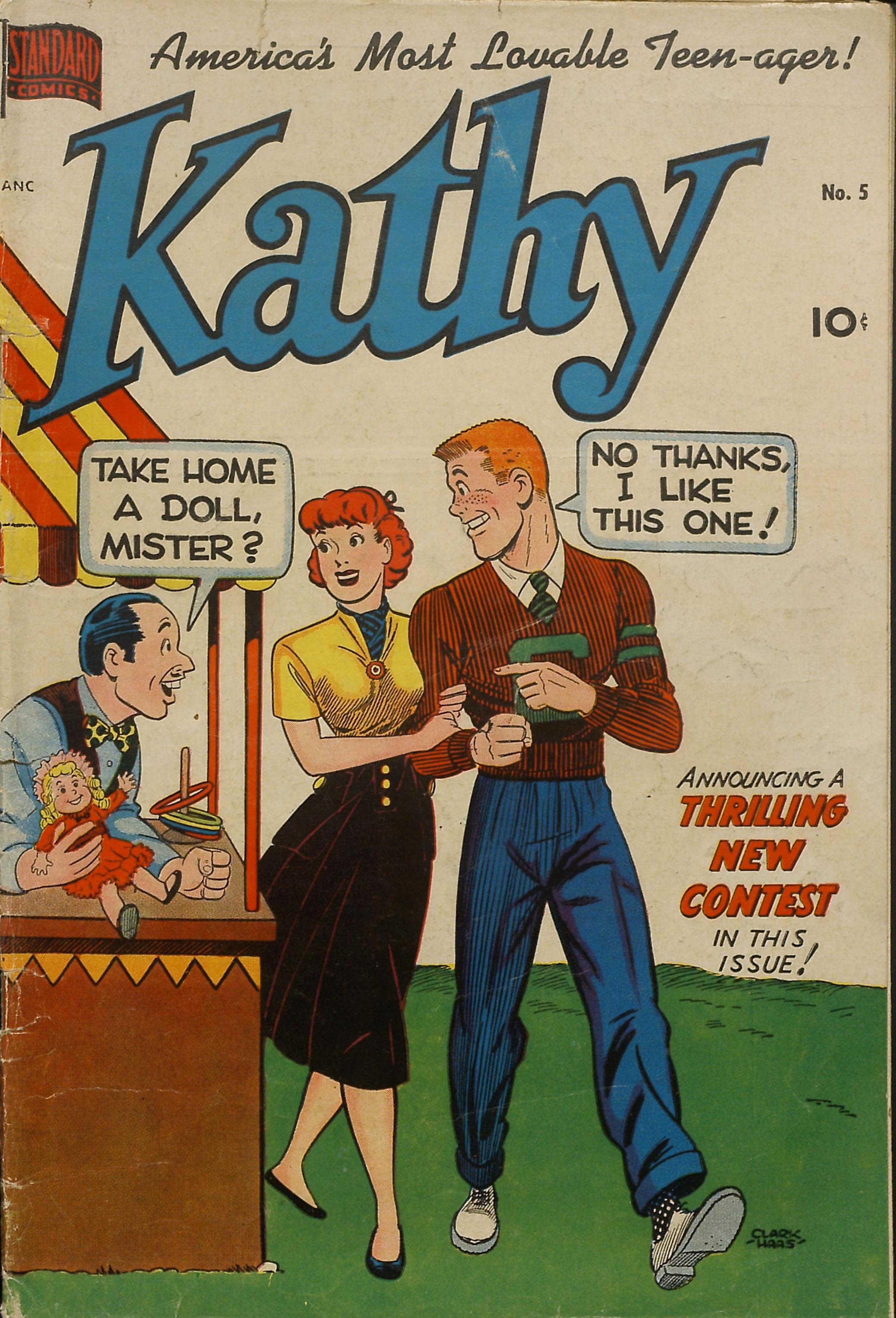 Read online Kathy (1949) comic -  Issue #5 - 1