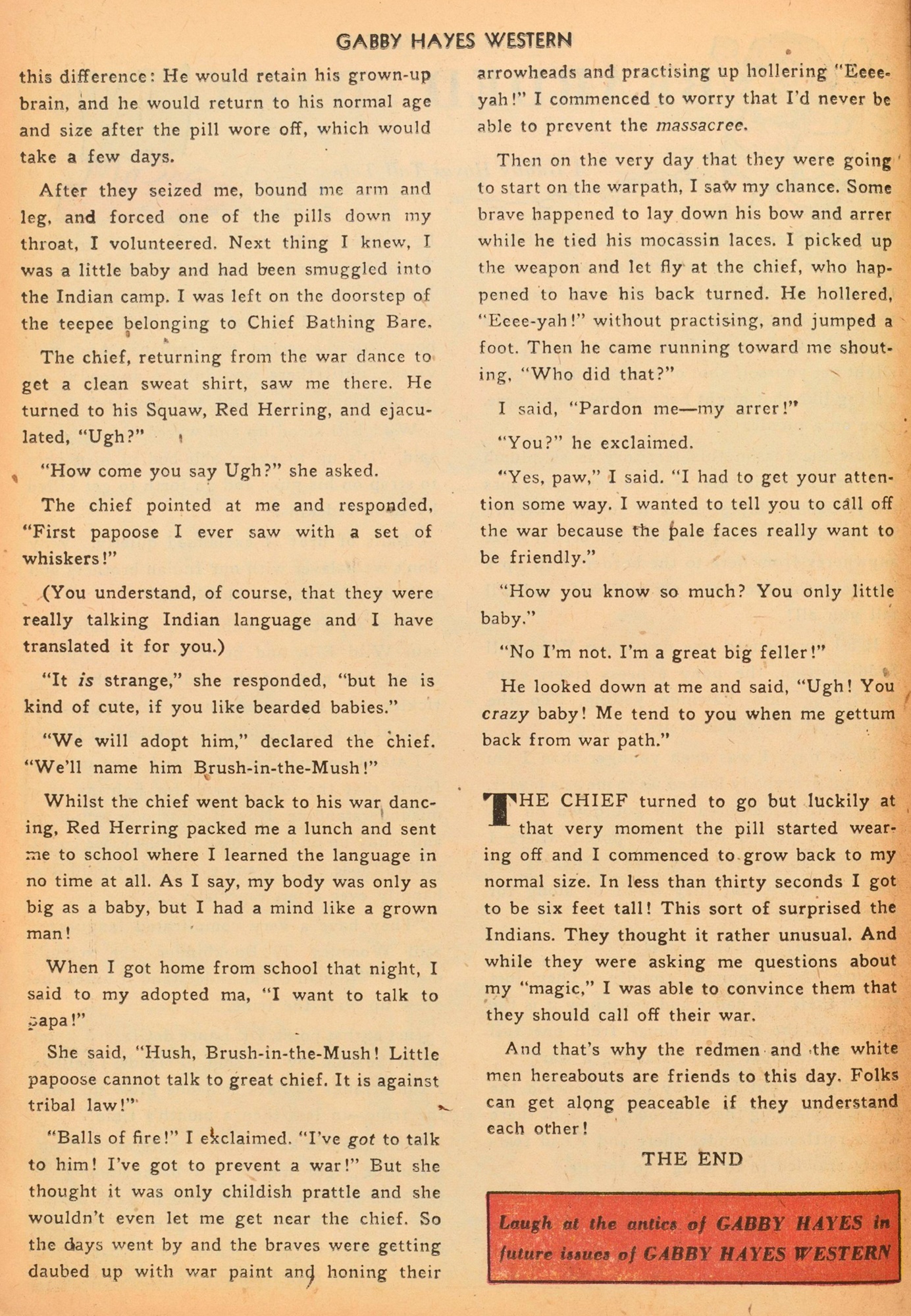 Read online Gabby Hayes Western comic -  Issue #43 - 14