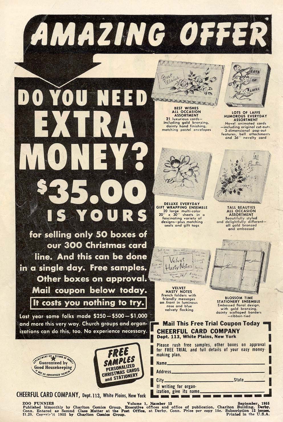 Read online Zoo Funnies comic -  Issue #13 - 2