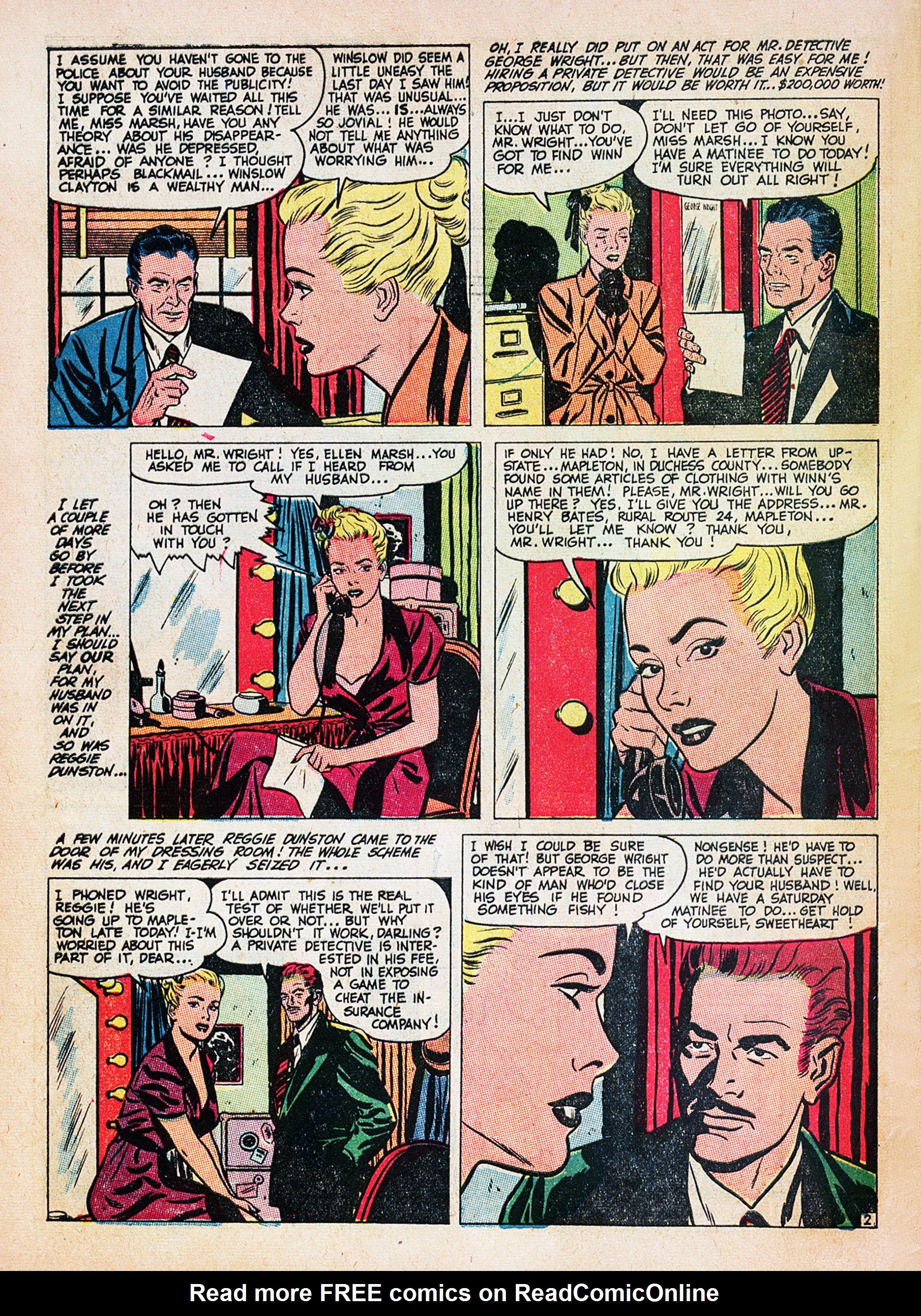 Read online Girl Comics (1949) comic -  Issue #10 - 4