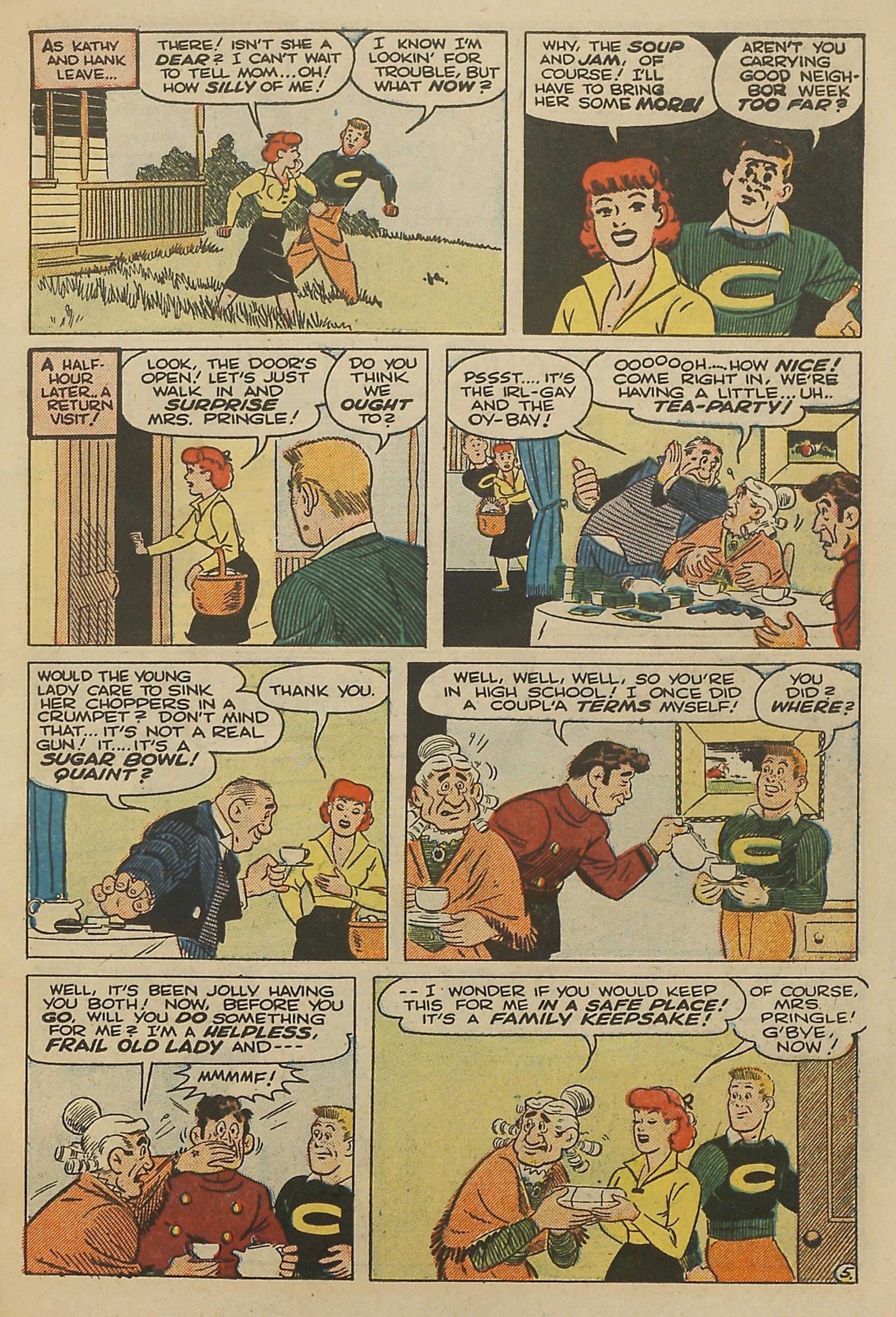Read online Kathy (1949) comic -  Issue #5 - 7
