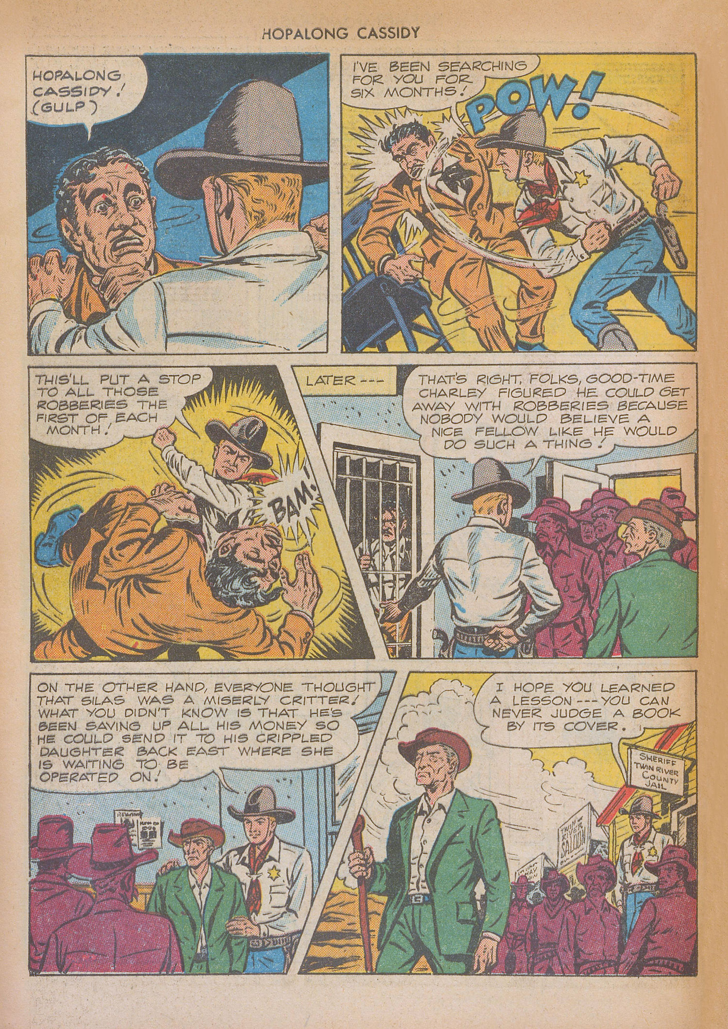 Read online Hopalong Cassidy comic -  Issue #22 - 48