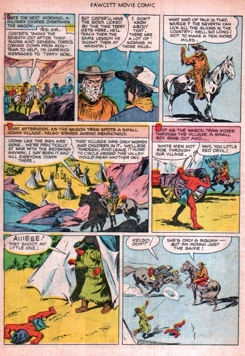 Read online Fawcett Movie Comic comic -  Issue #13 - 25