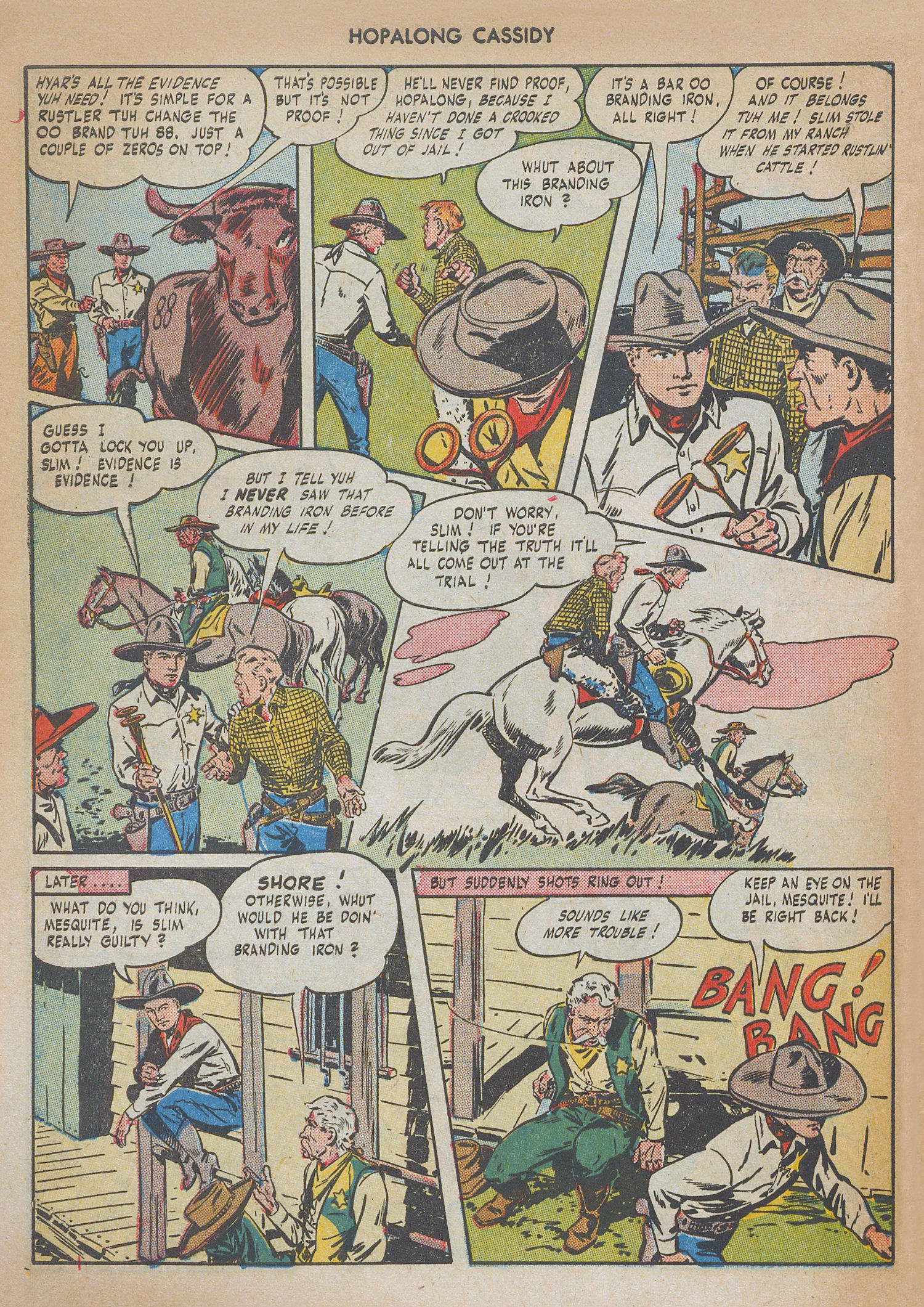Read online Hopalong Cassidy comic -  Issue #4 - 44