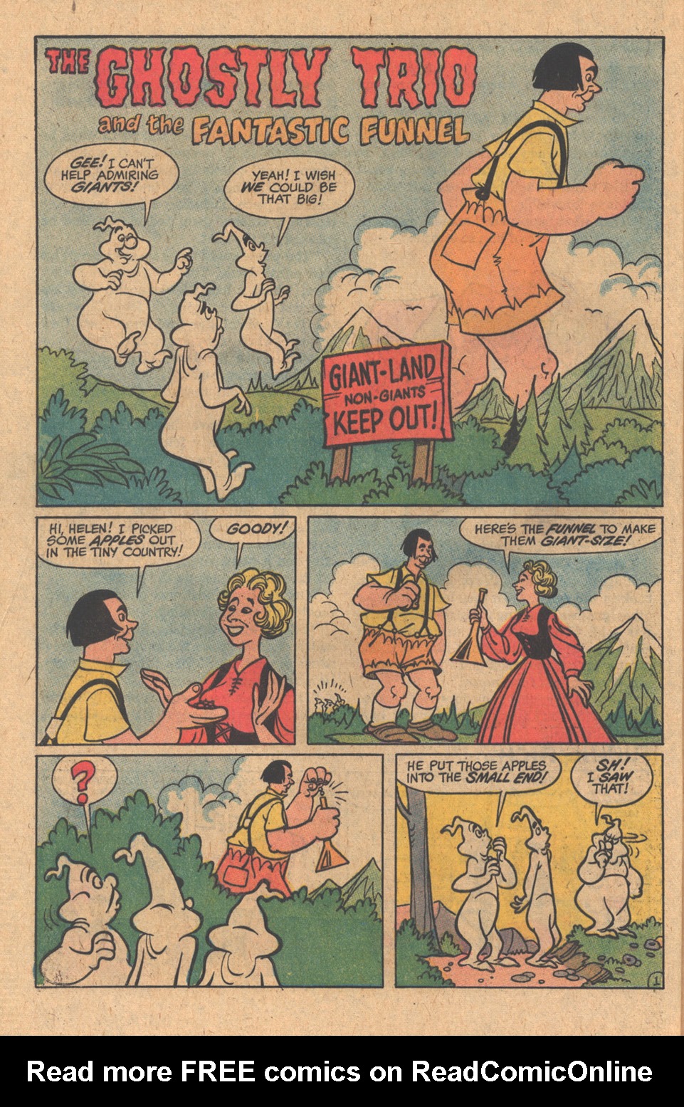 Read online Casper Strange Ghost Stories comic -  Issue #9 - 44