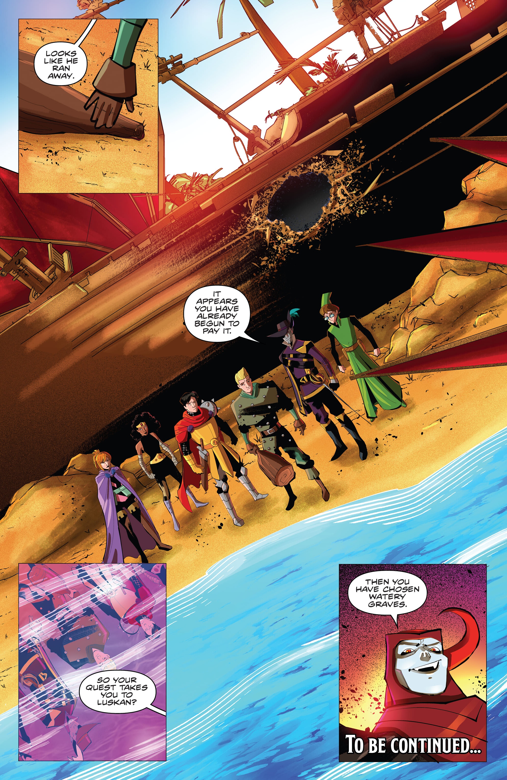 Read online Dungeons & Dragons: Saturday Morning Adventures (2024) comic -  Issue #1 - 22