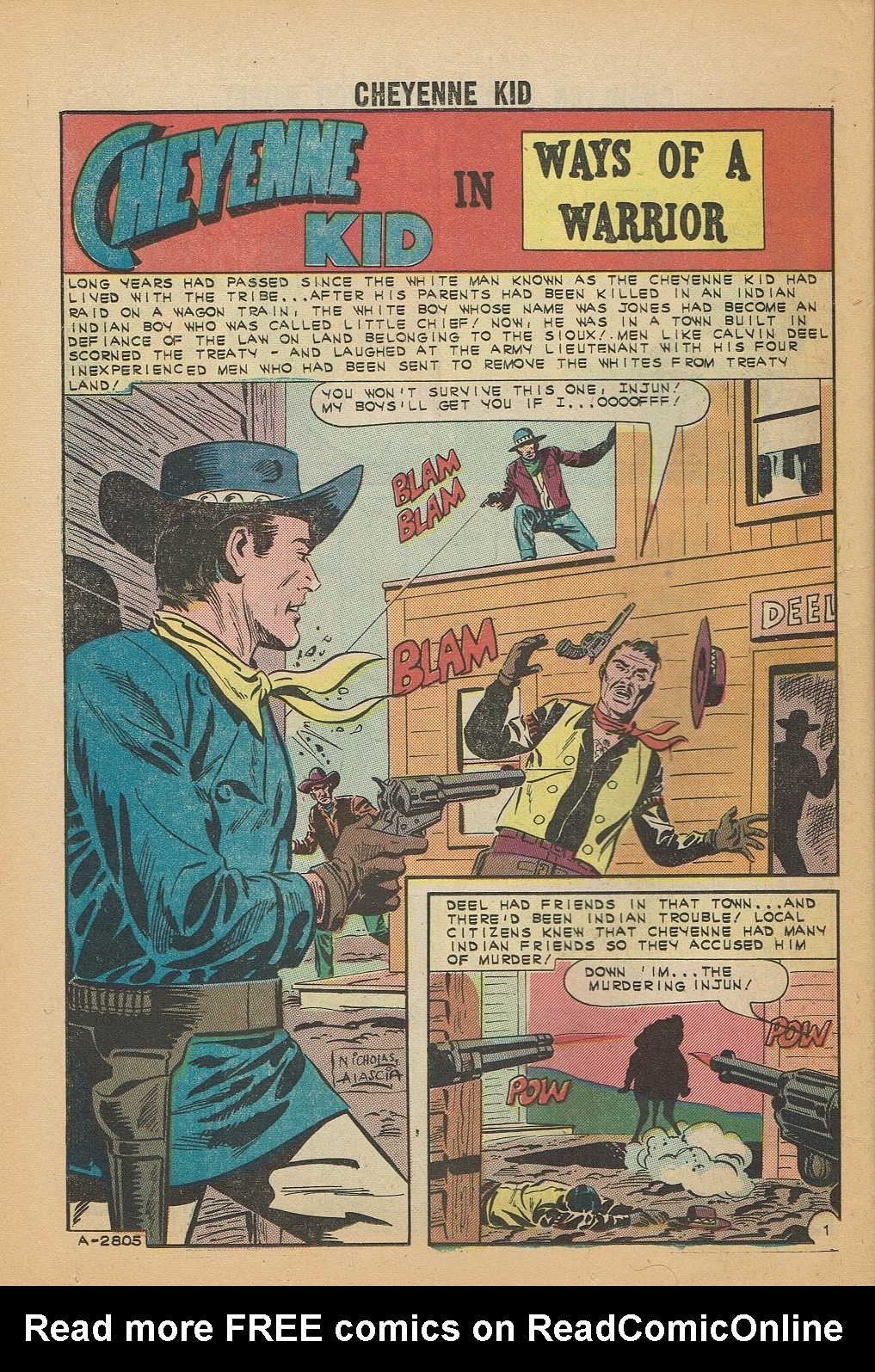 Read online Cheyenne Kid comic -  Issue #45 - 26