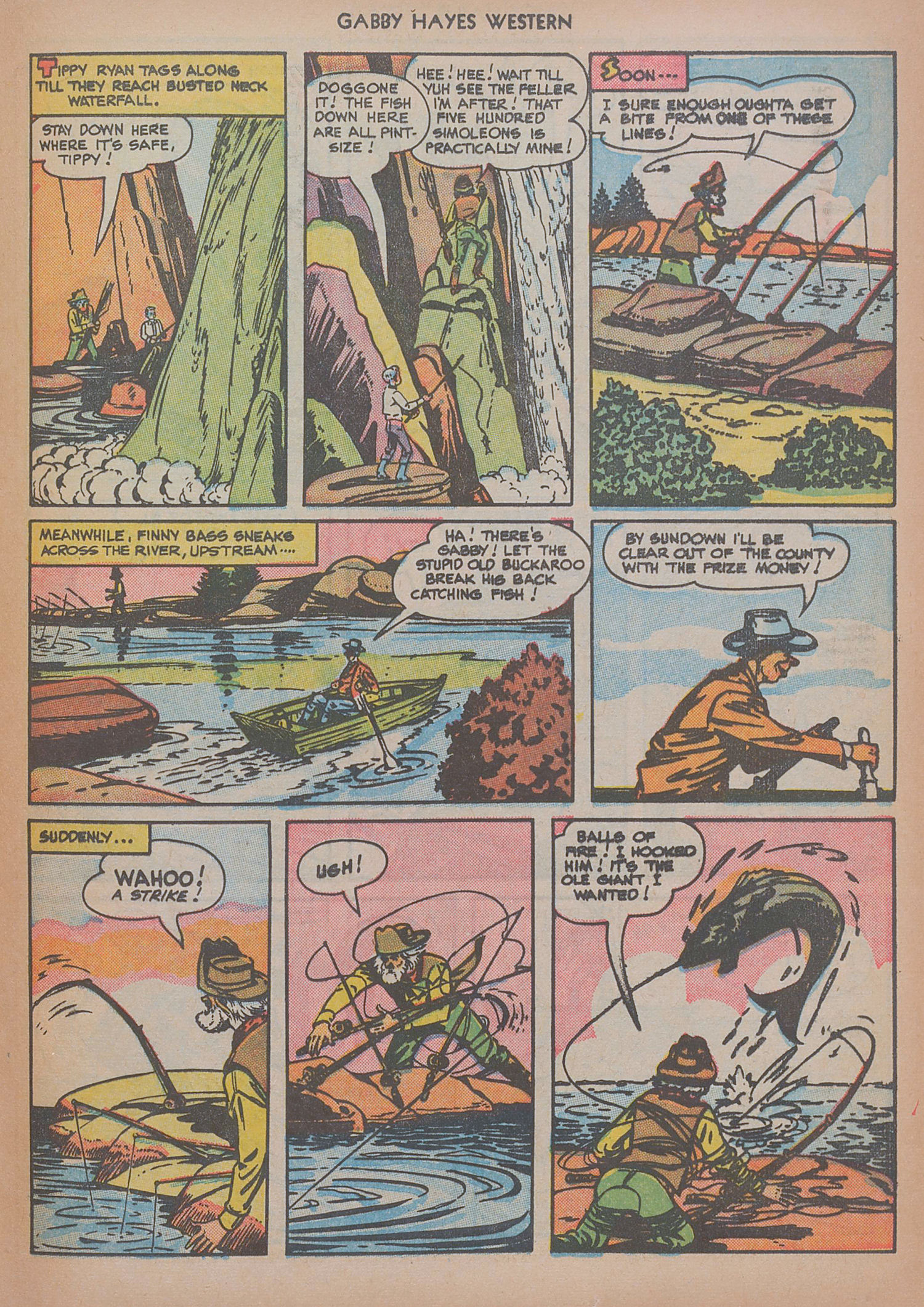 Read online Gabby Hayes Western comic -  Issue #14 - 21