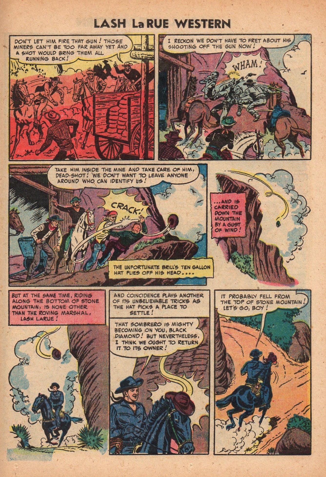 Read online Lash Larue Western (1949) comic -  Issue #49 - 25