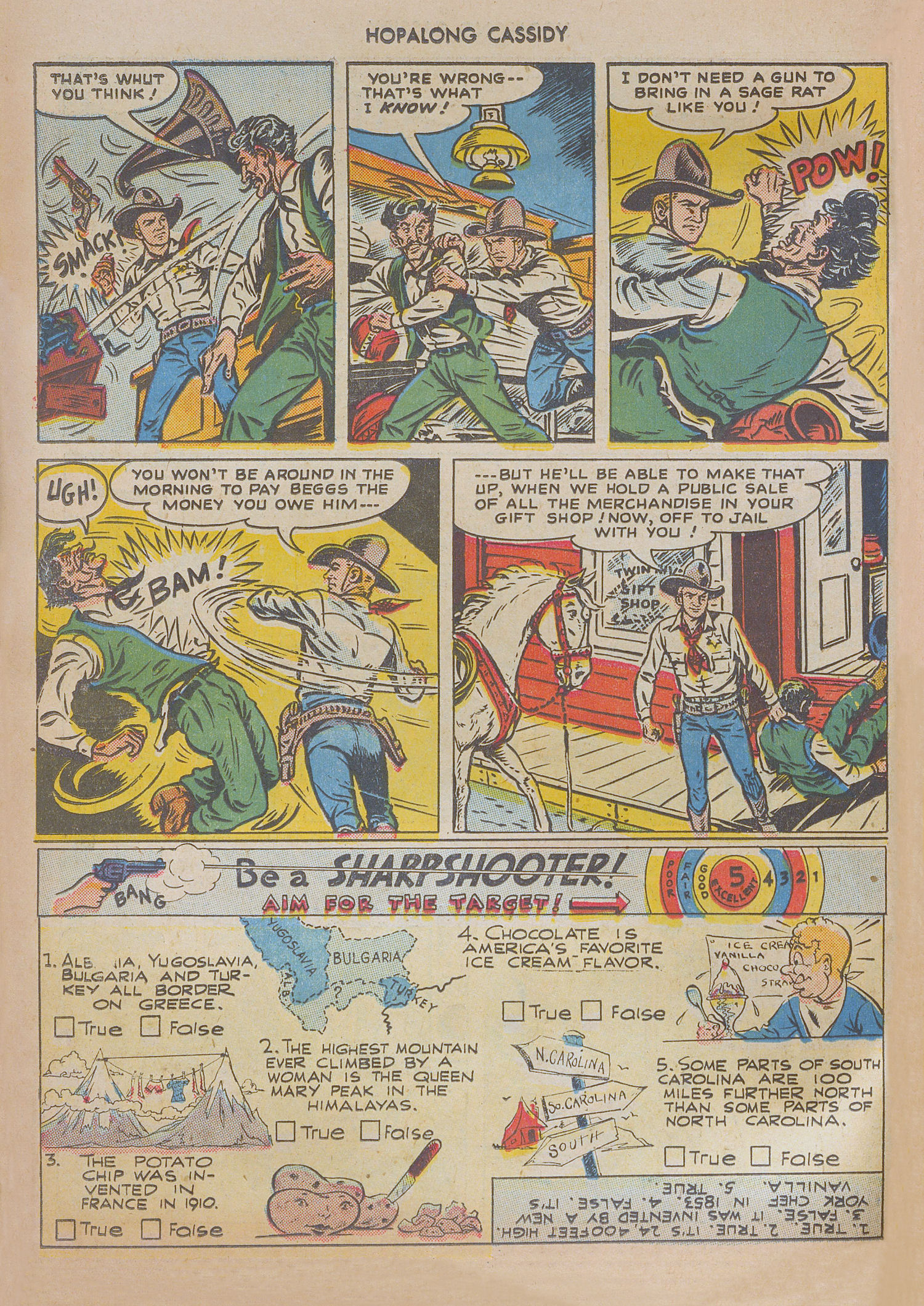 Read online Hopalong Cassidy comic -  Issue #25 - 30