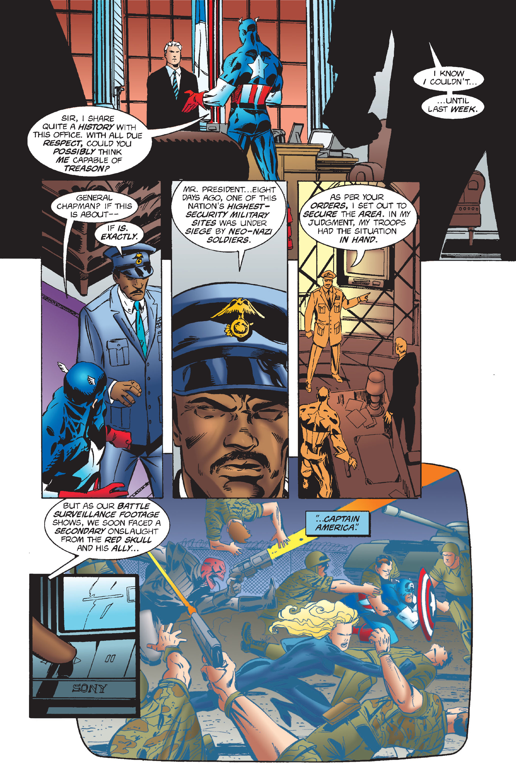 Read online Captain America Epic Collection comic -  Issue # TPB Man Without A Country (Part 3) - 22