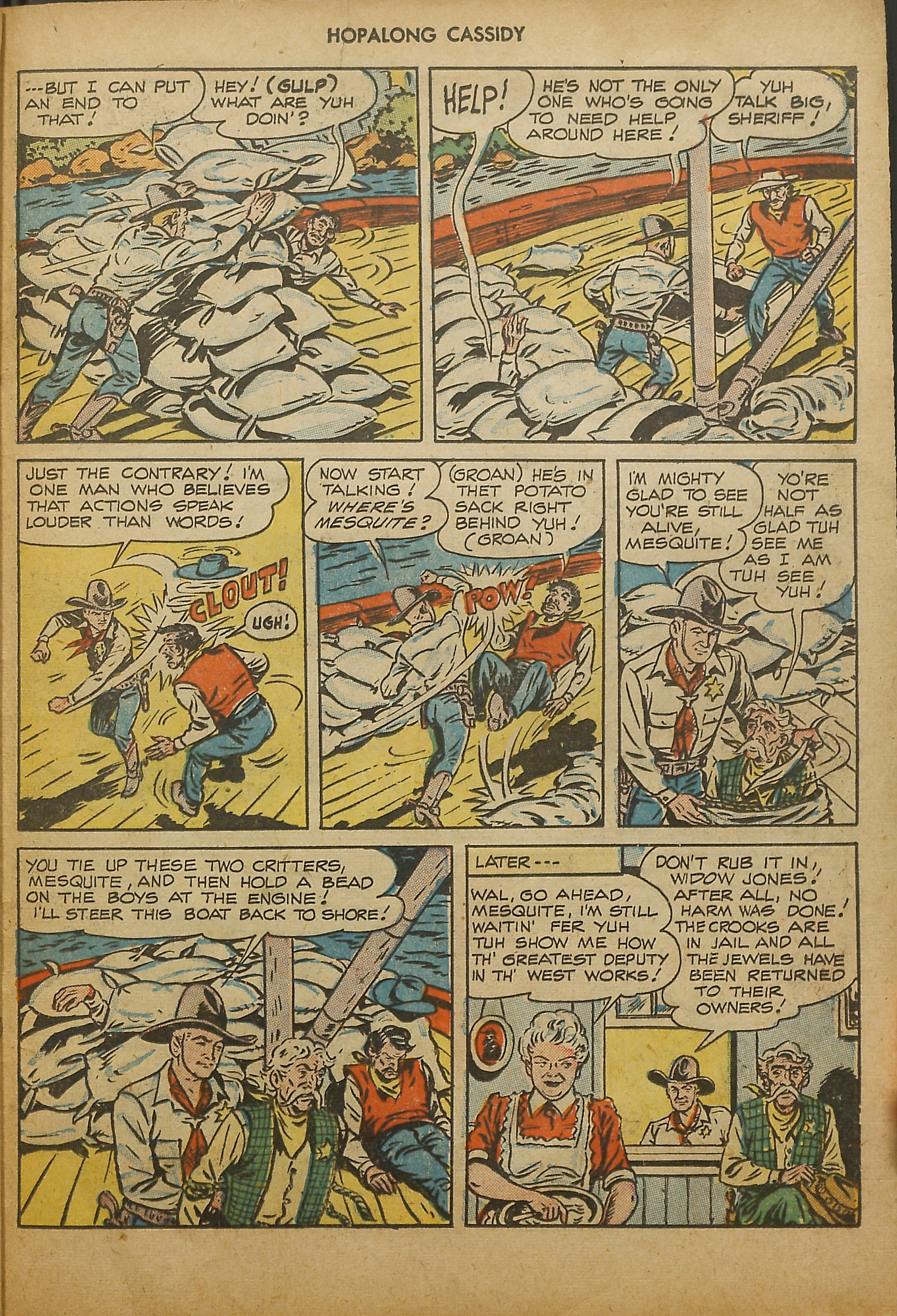 Read online Hopalong Cassidy comic -  Issue #24 - 37