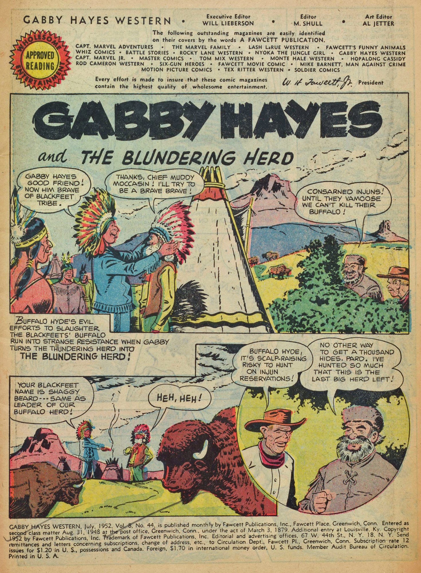 Read online Gabby Hayes Western comic -  Issue #44 - 3