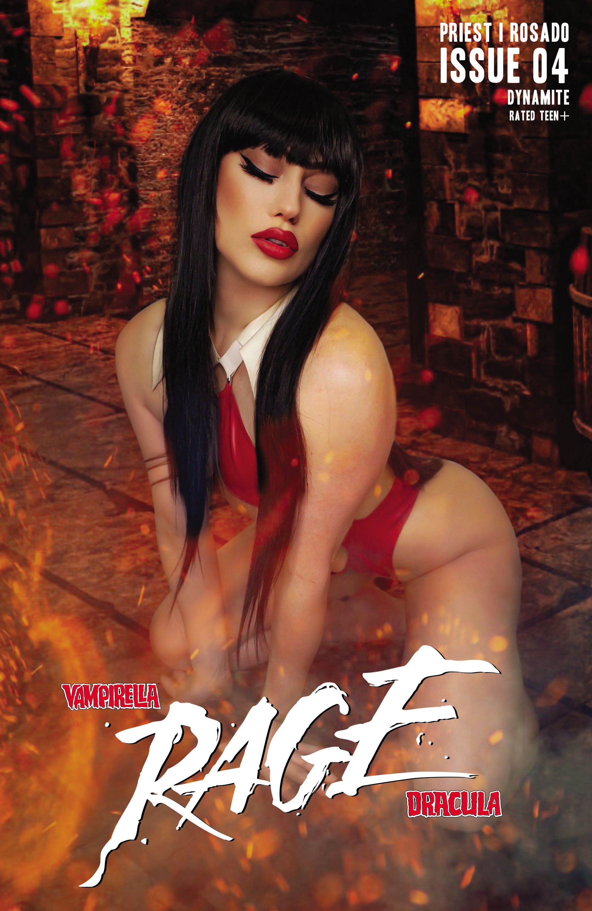 Read online Vampirella/Dracula: Rage comic -  Issue #4 - 5