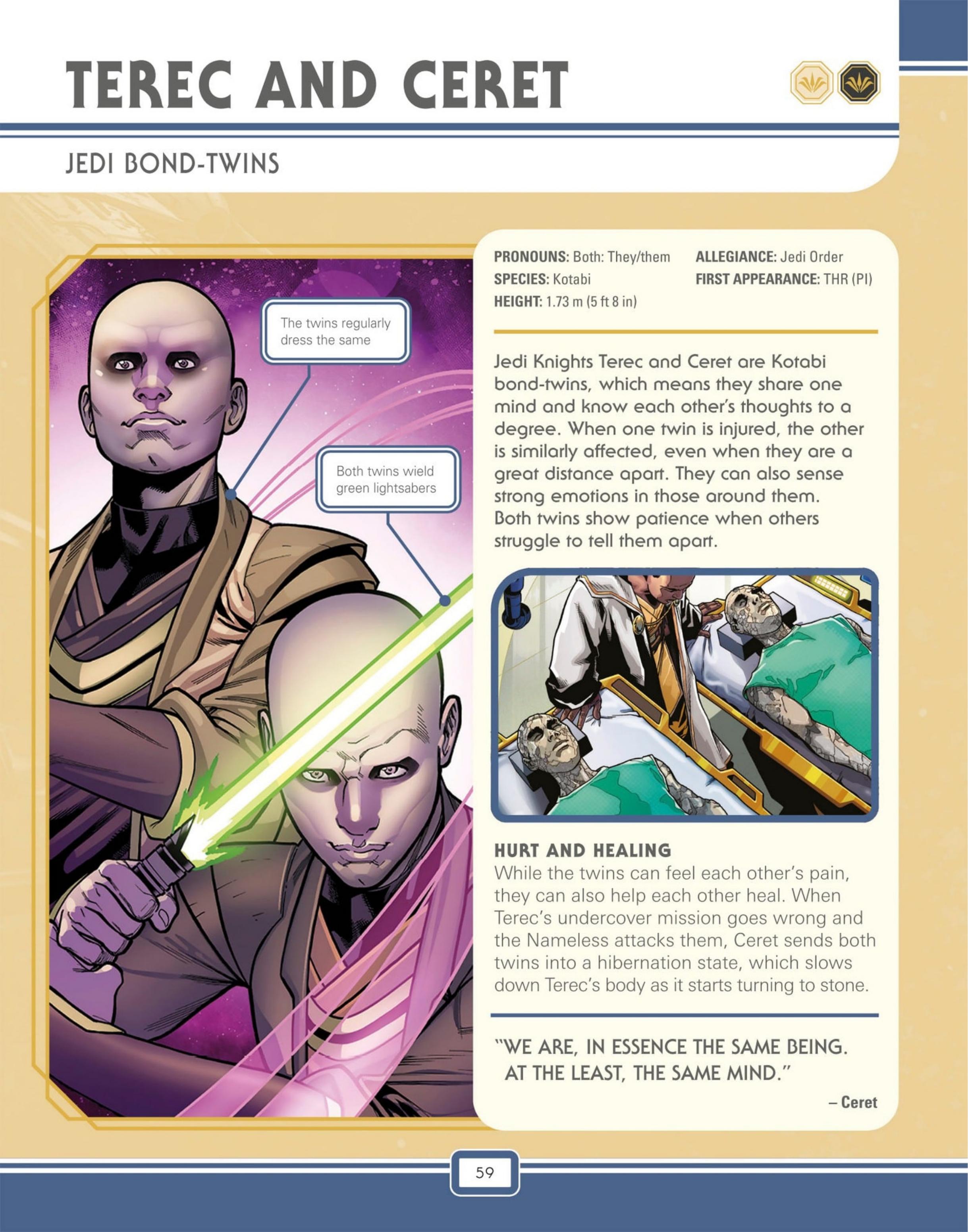 Read online Star Wars: The High Republic Character Encyclopedia comic -  Issue # TPB (Part 1) - 61
