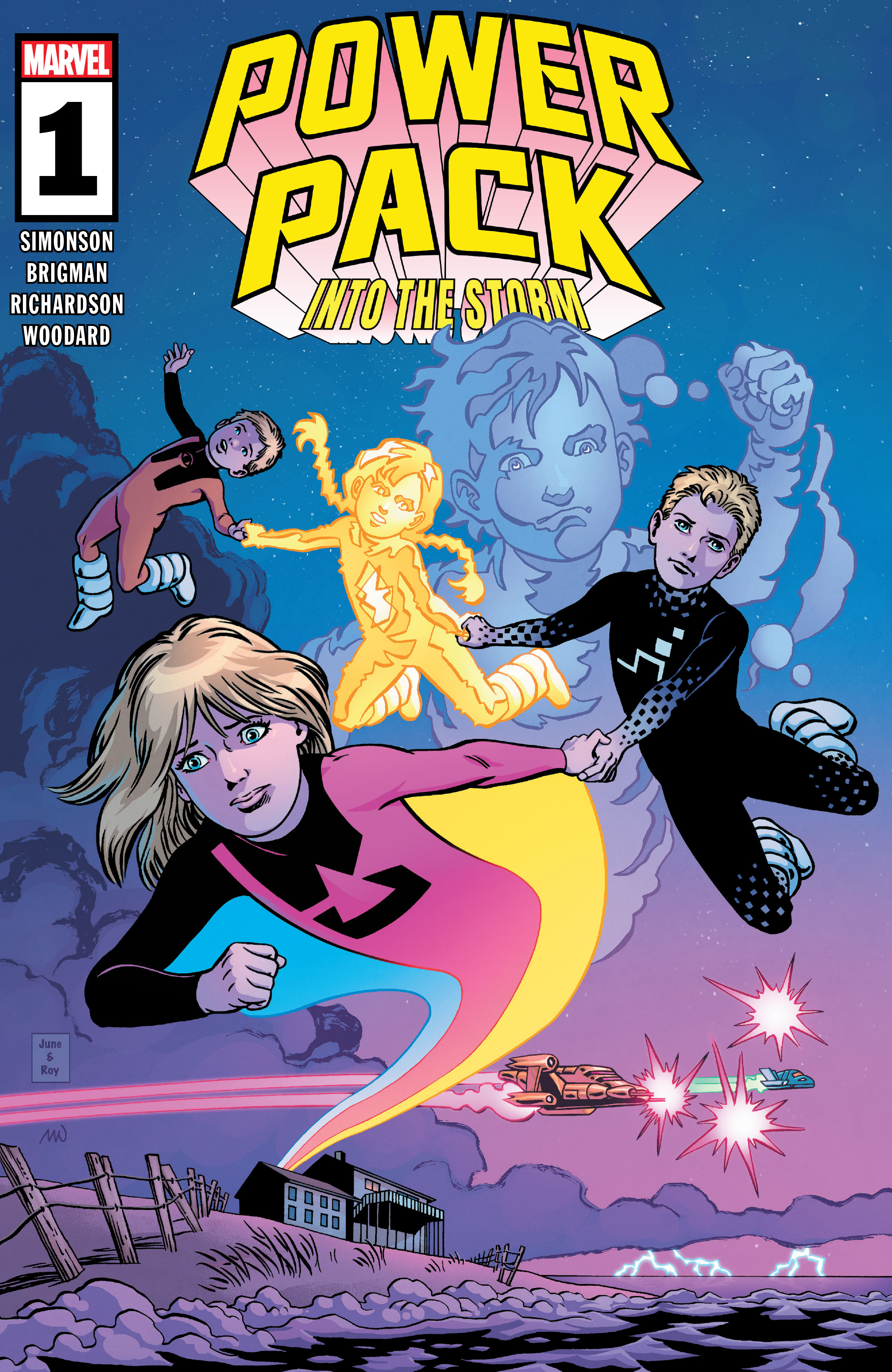 Read online Power Pack: Into the Storm comic -  Issue #1 - 1