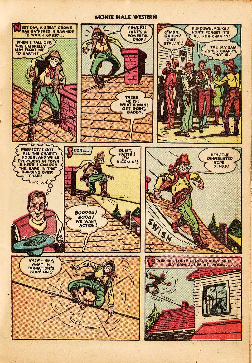 Read online Monte Hale Western comic -  Issue #38 - 36