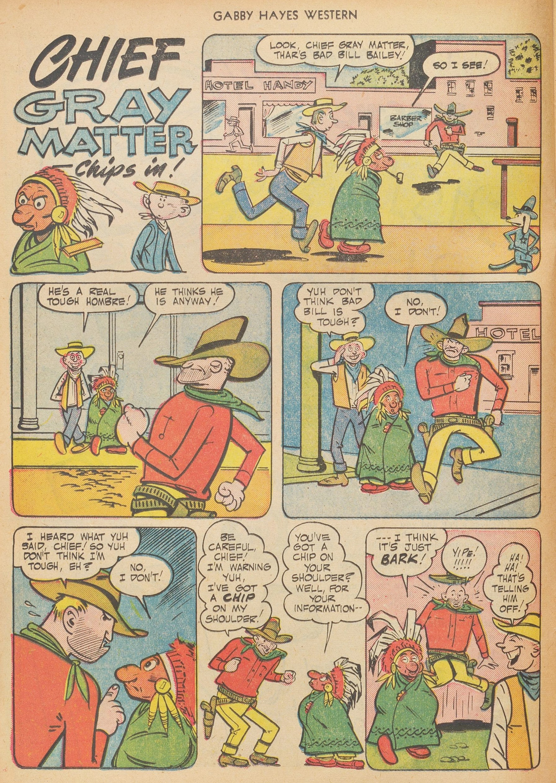 Read online Gabby Hayes Western comic -  Issue #31 - 24