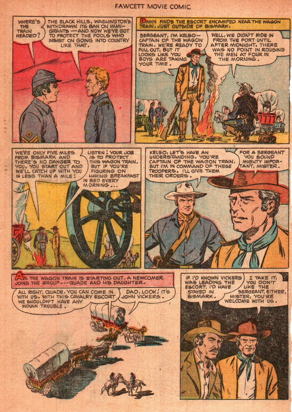 Read online Fawcett Movie Comic comic -  Issue #13 - 23