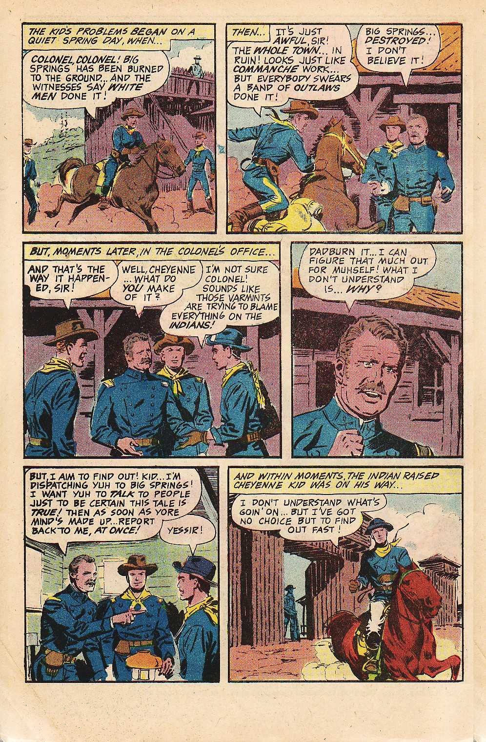 Read online Cheyenne Kid comic -  Issue #61 - 4