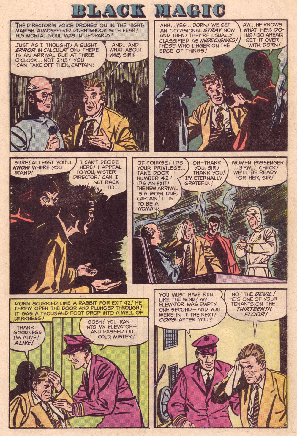 Read online Black Magic (1973) comic -  Issue #6 - 10