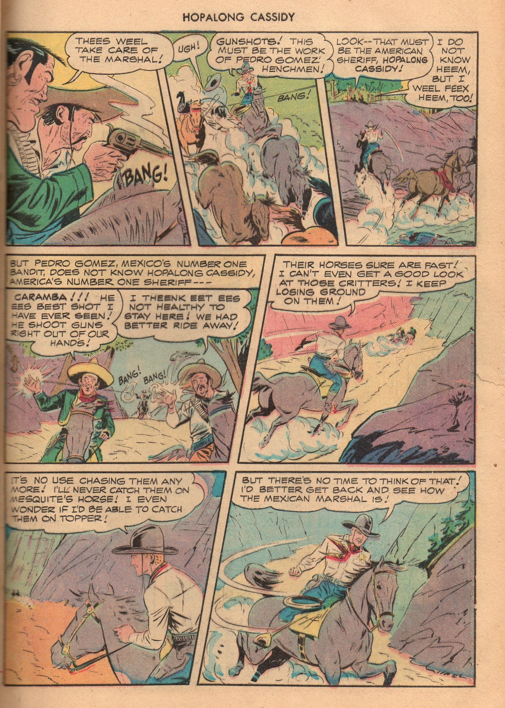 Read online Hopalong Cassidy comic -  Issue #19 - 45