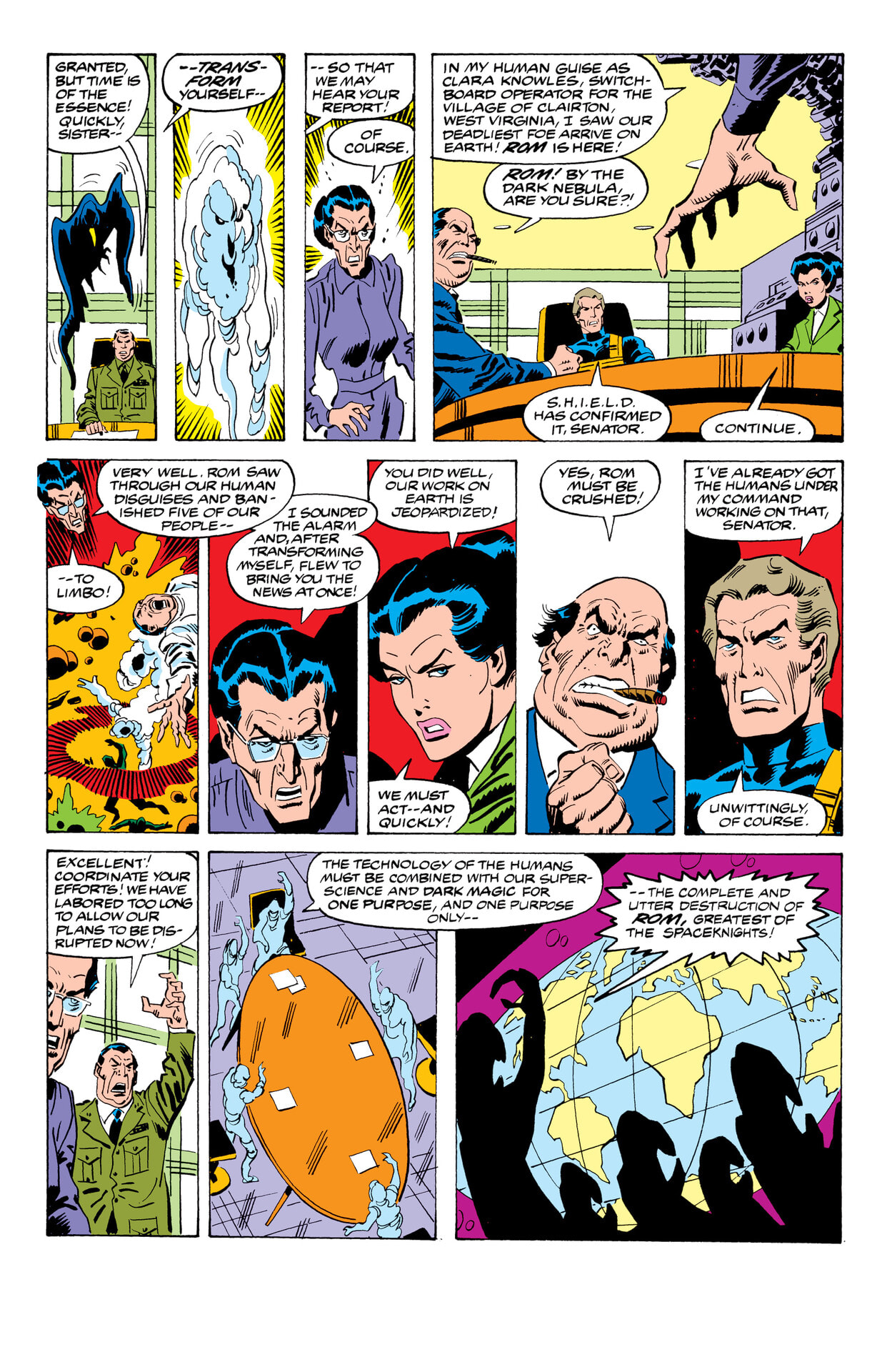 Read online Rom: The Original Marvel Years Omnibus comic -  Issue # TPB (Part 1) - 44