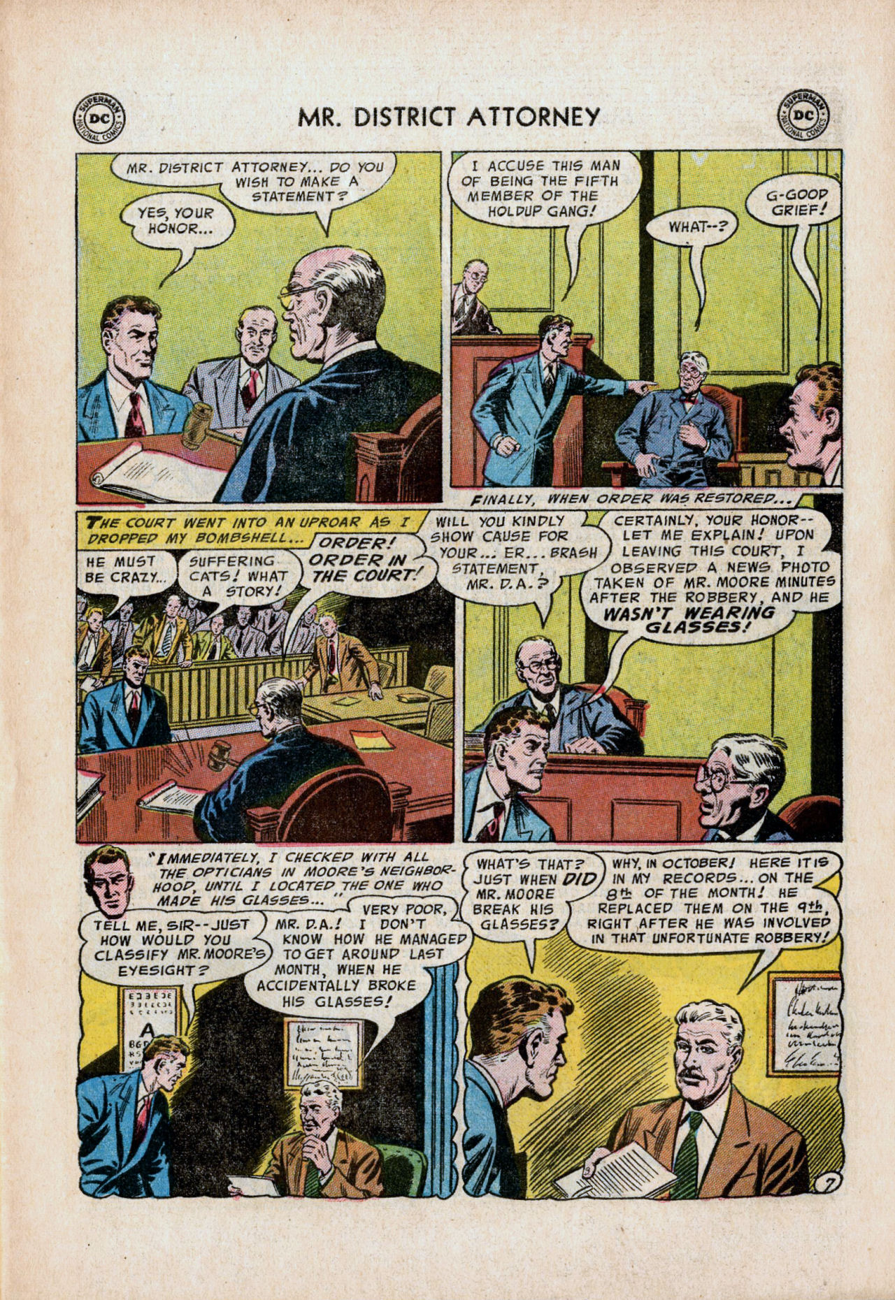 Read online Mr. District Attorney comic -  Issue #51 - 9