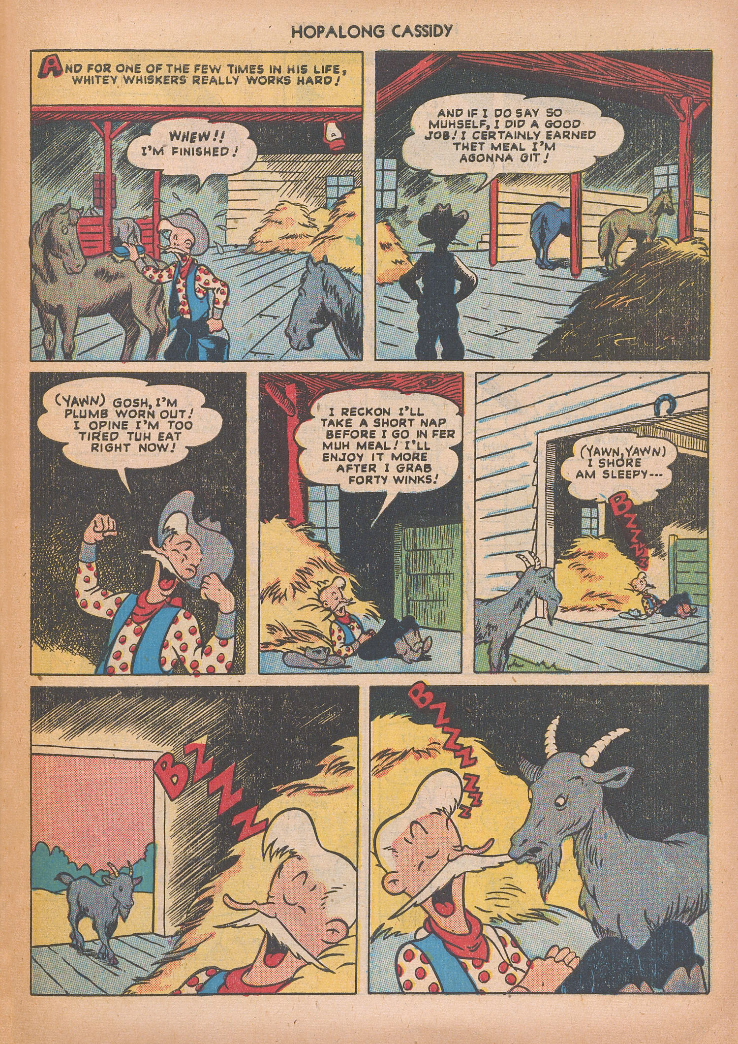 Read online Hopalong Cassidy comic -  Issue #35 - 21