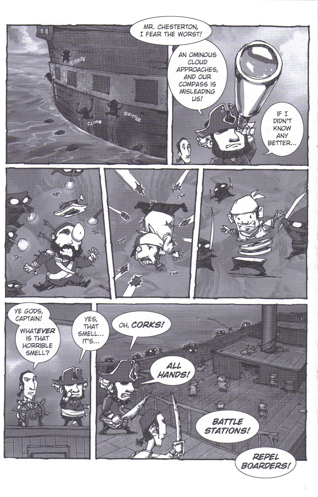 Ghost Pirates Vs. Ghost Ninjas issue Full - Page 12