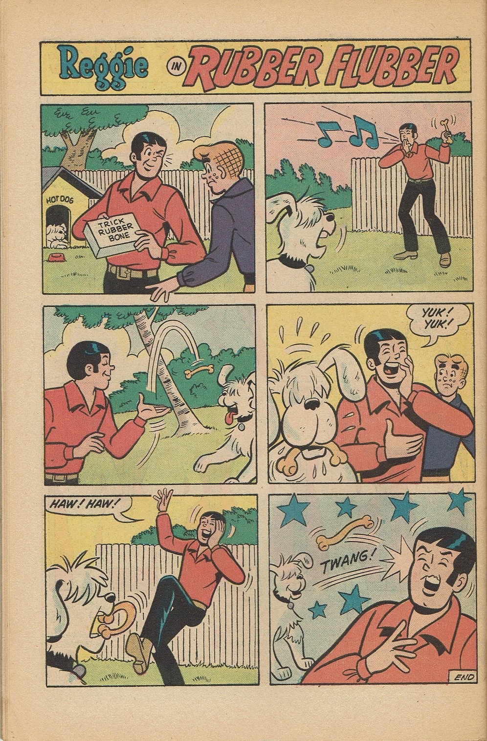 Read online Reggie's Wise Guy Jokes comic -  Issue #34 - 29