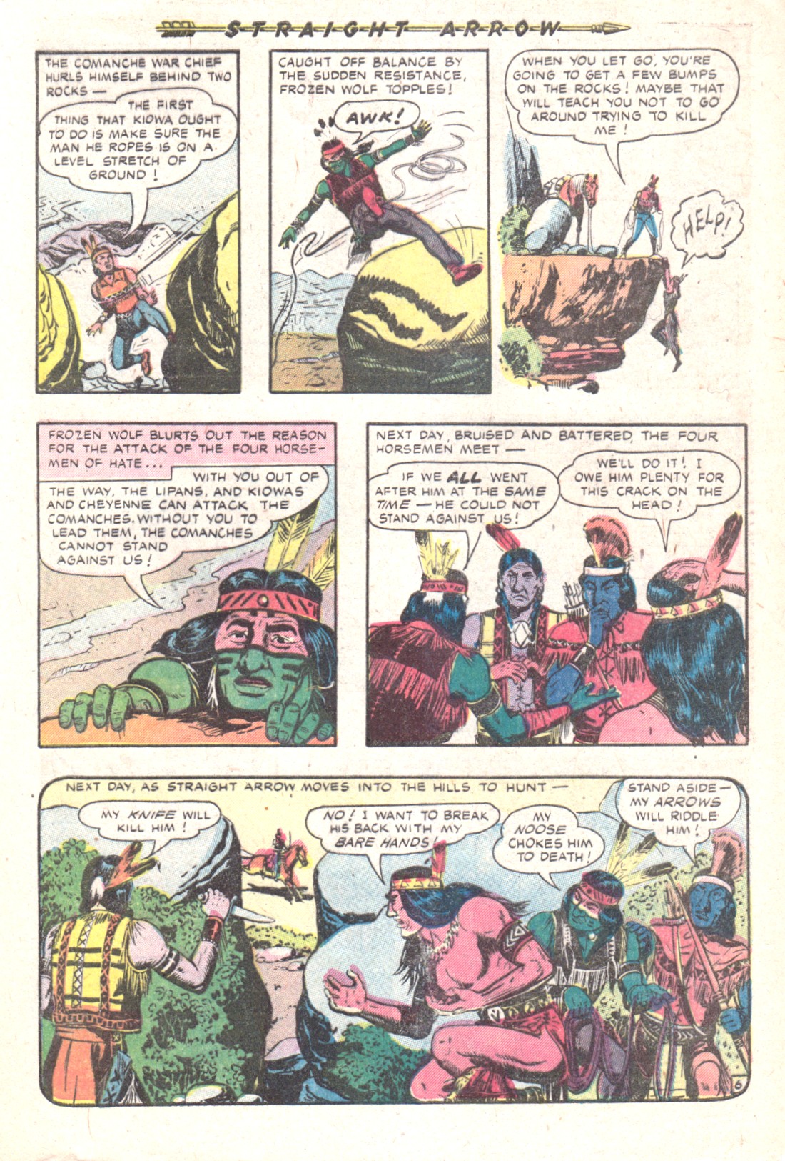 Read online Straight Arrow comic -  Issue #27 - 17