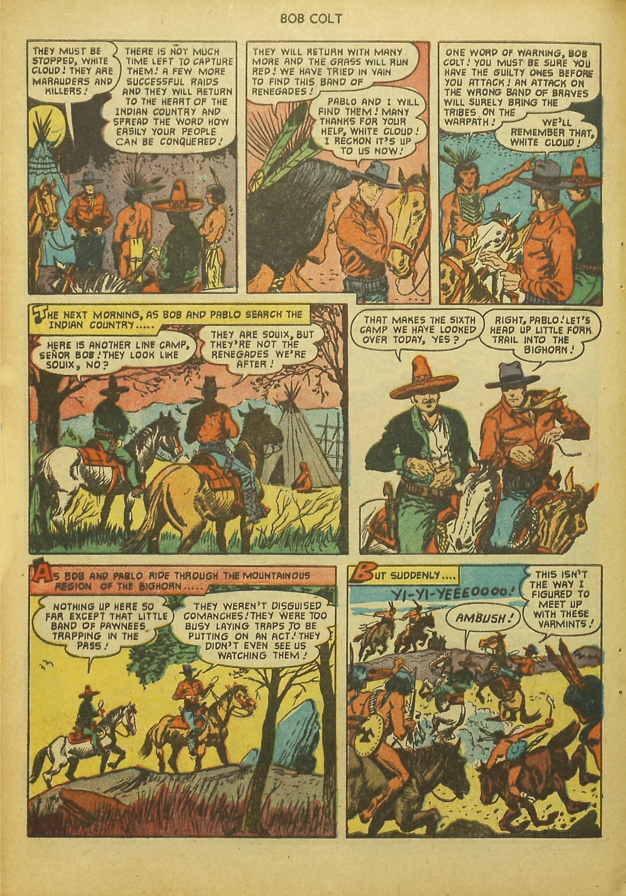 Read online Bob Colt Western comic -  Issue #9 - 28