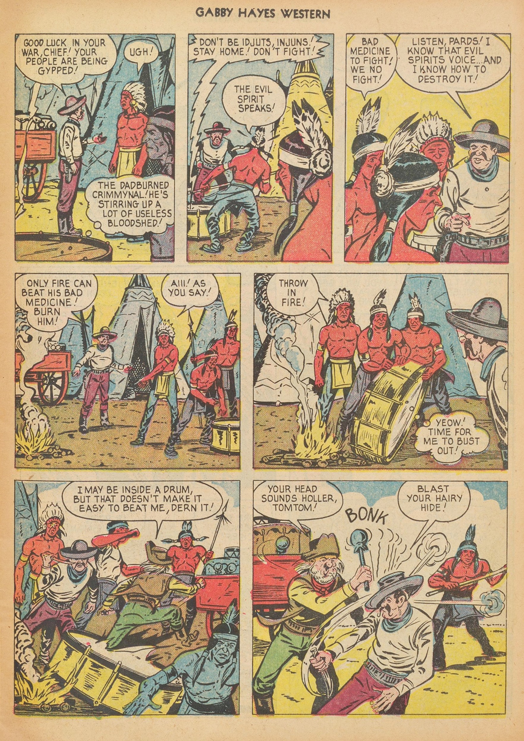 Read online Gabby Hayes Western comic -  Issue #31 - 11