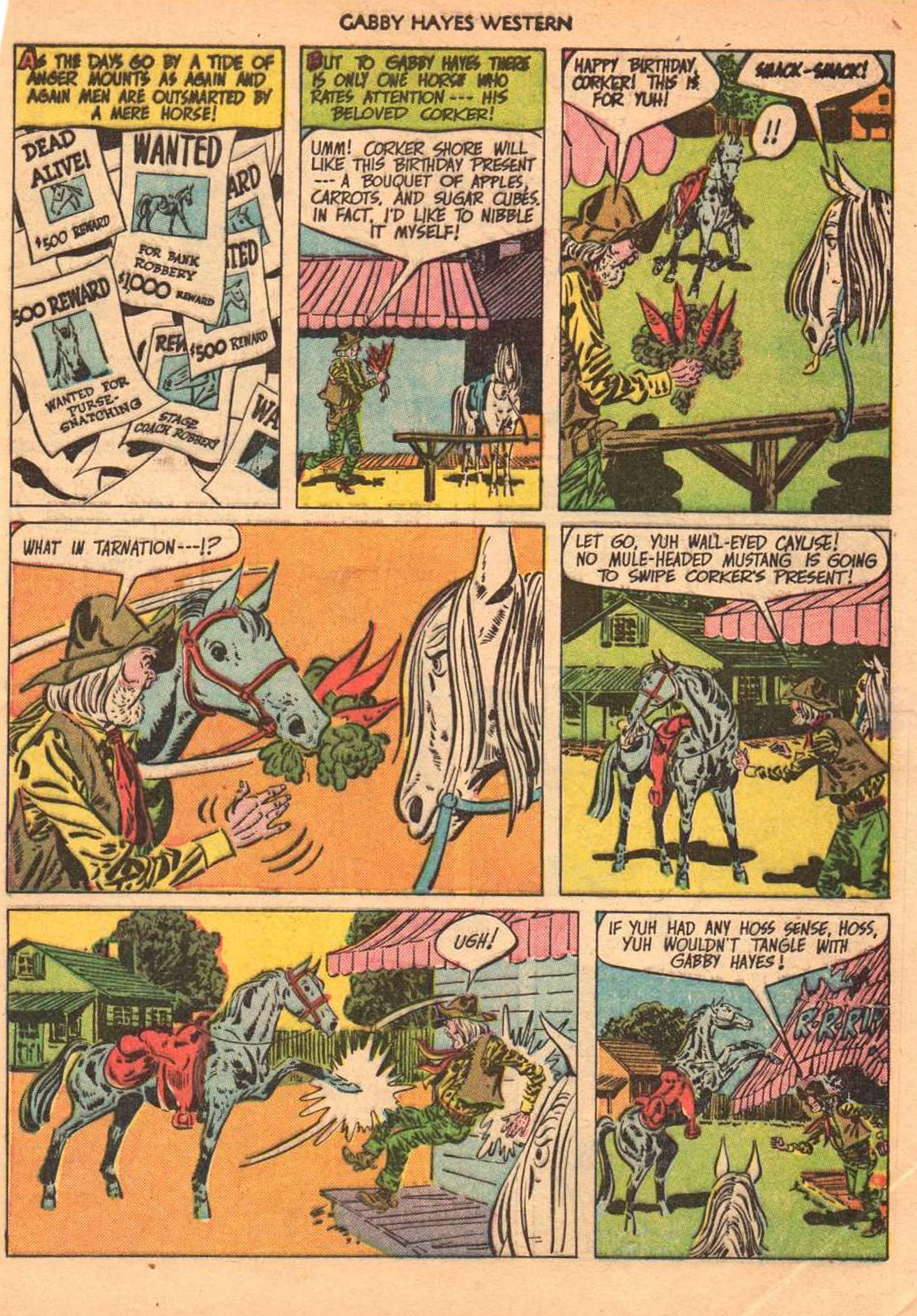 Read online Gabby Hayes Western comic -  Issue #24 - 5