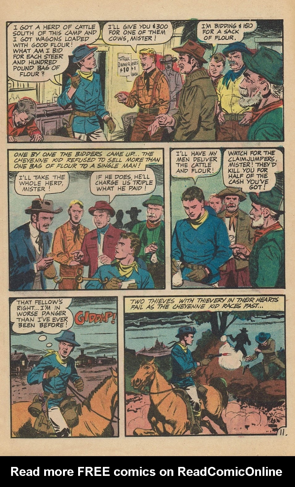 Read online Cheyenne Kid comic -  Issue #59 - 17