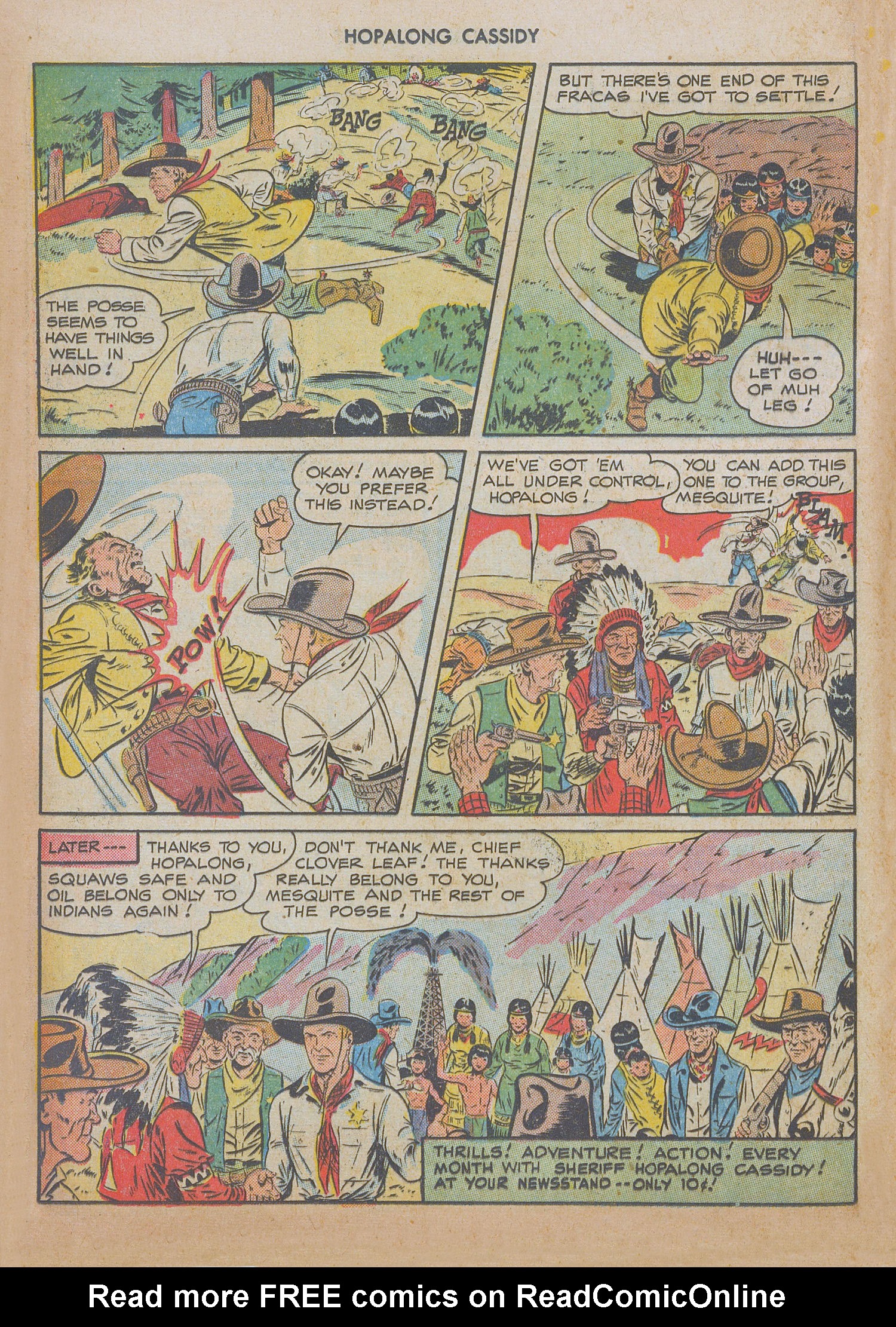 Read online Hopalong Cassidy comic -  Issue #25 - 12
