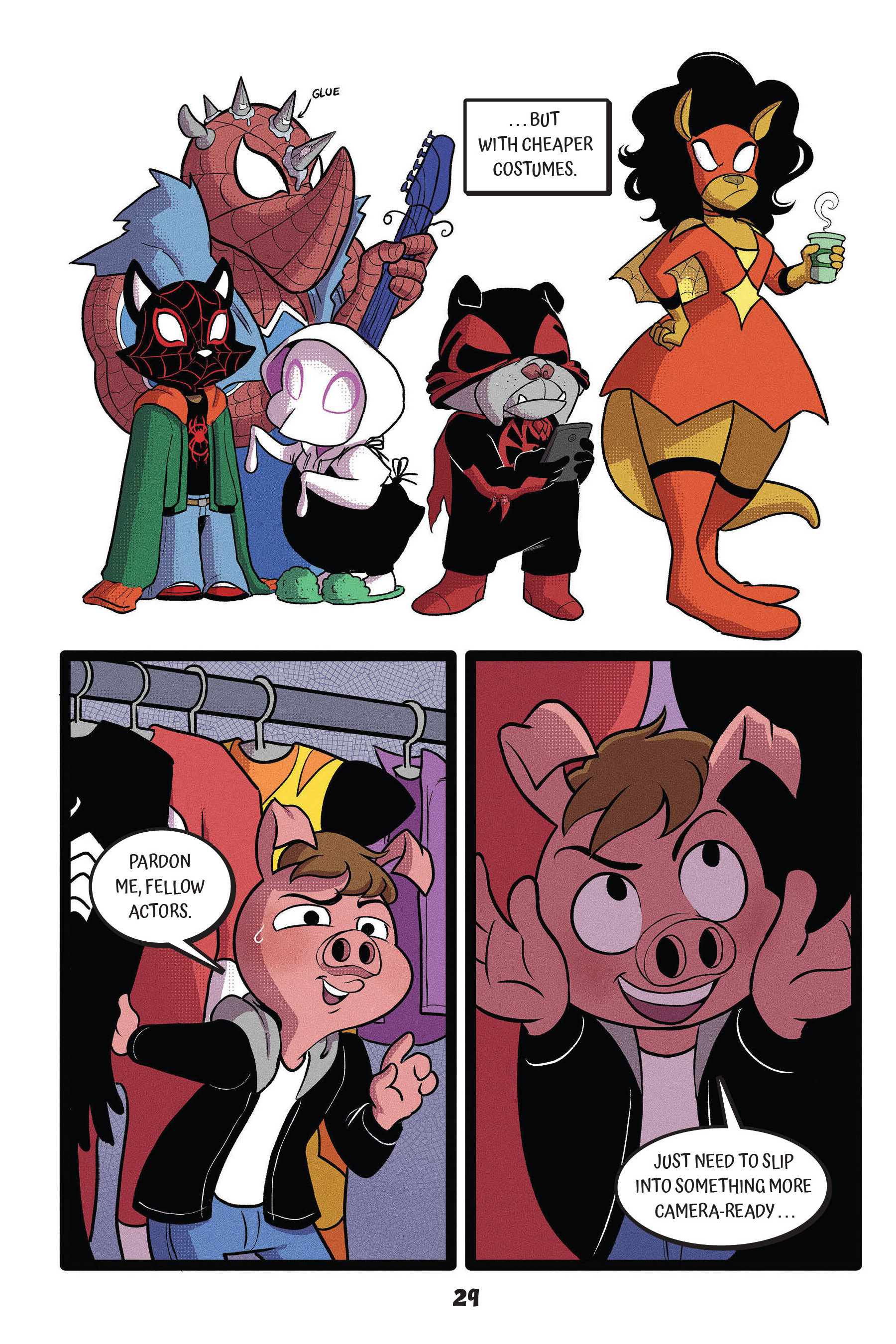 Read online Spider-Ham: Hollywood May-Ham comic -  Issue # TPB - 30