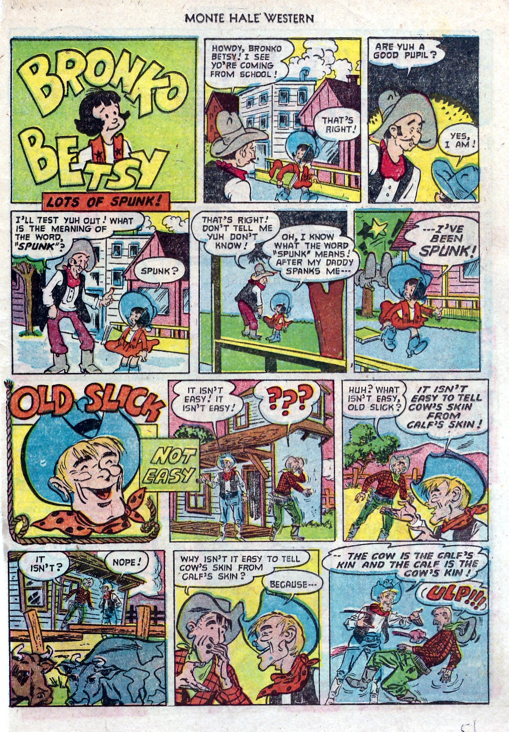 Read online Monte Hale Western comic -  Issue #82 - 15