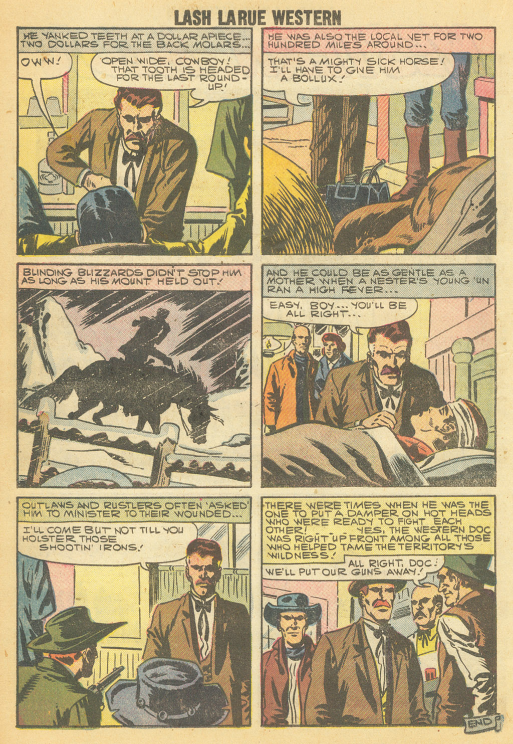 Read online Lash Larue Western (1949) comic -  Issue #68 - 25
