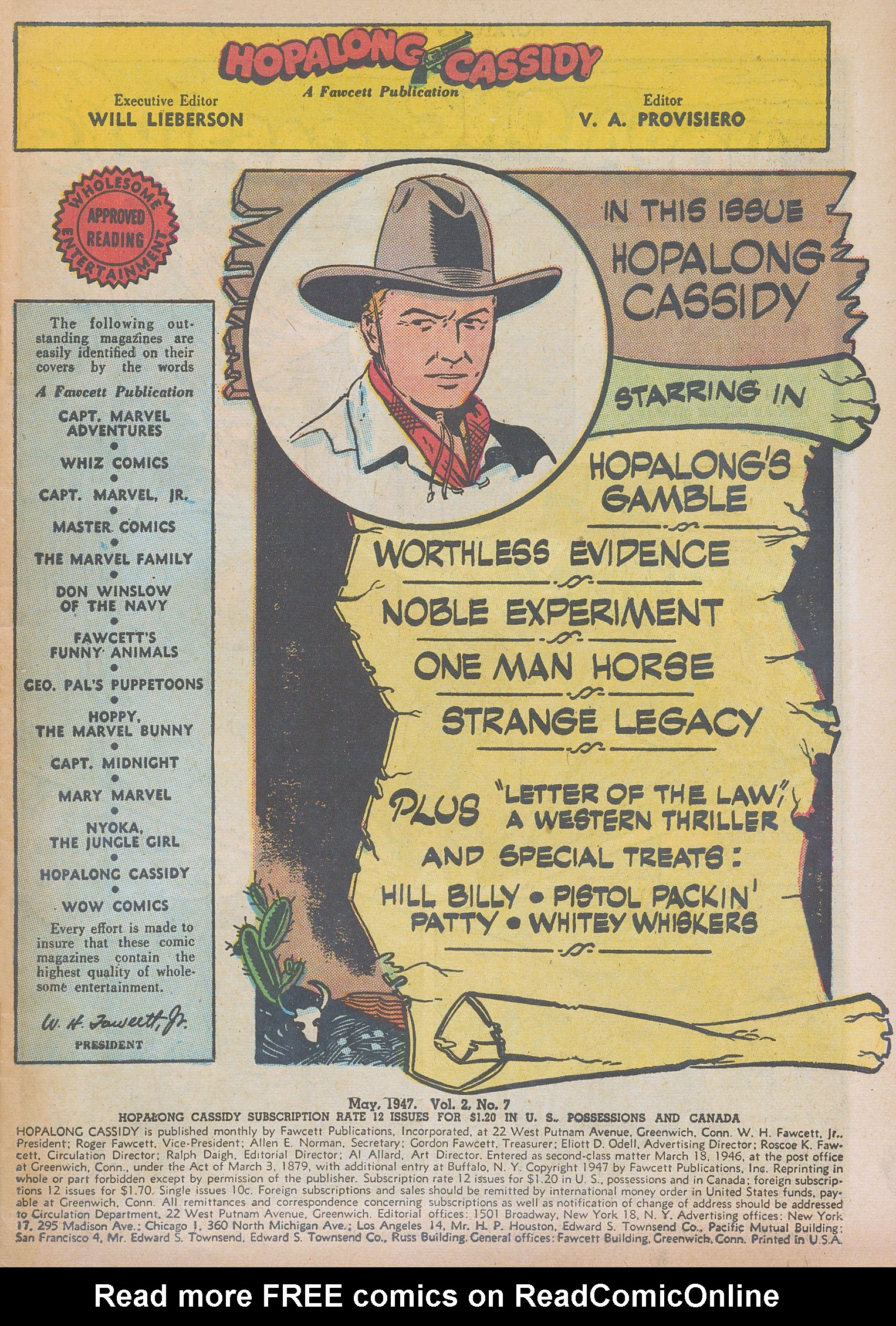 Read online Hopalong Cassidy comic -  Issue #7 - 3
