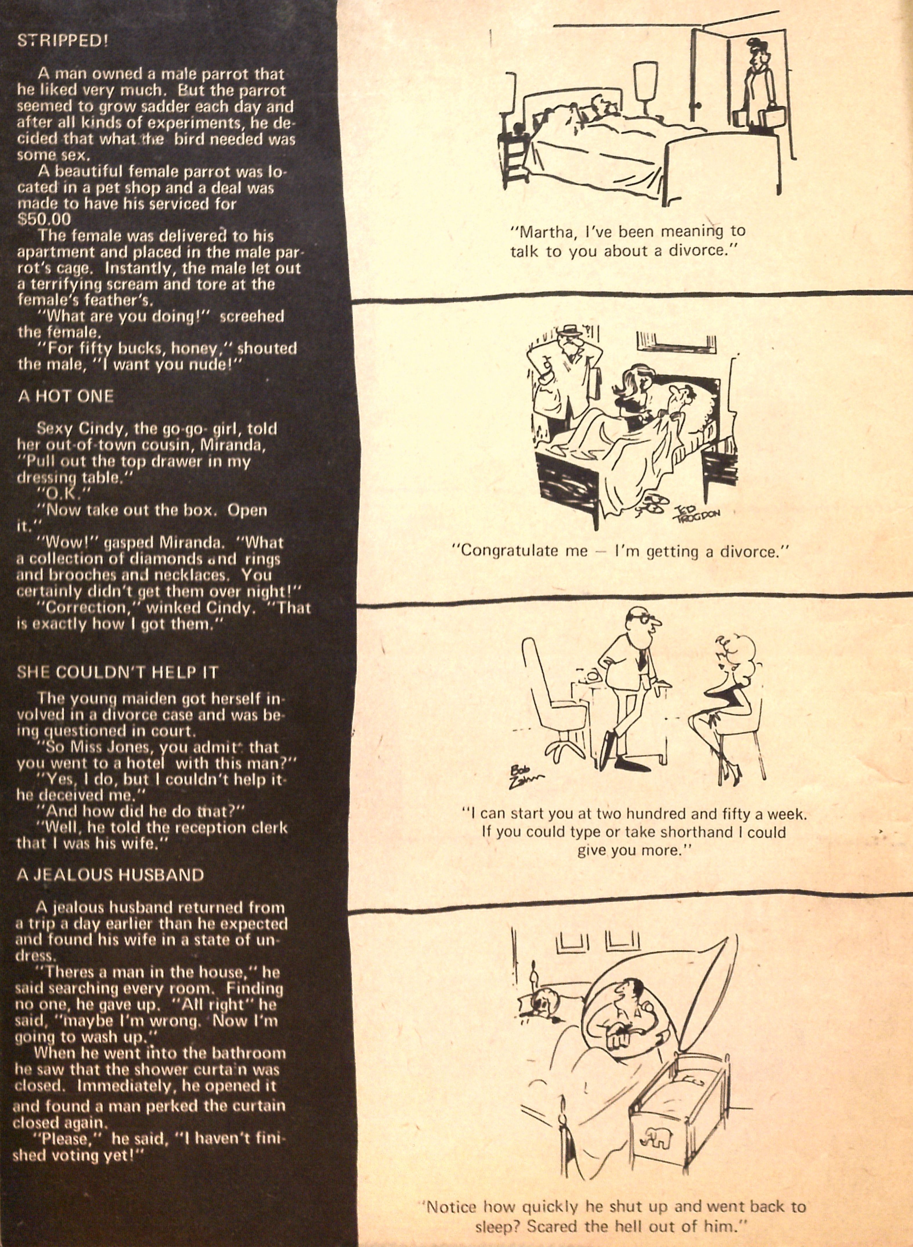 Read online Cartoons and Gags comic -  Issue #90 - 8