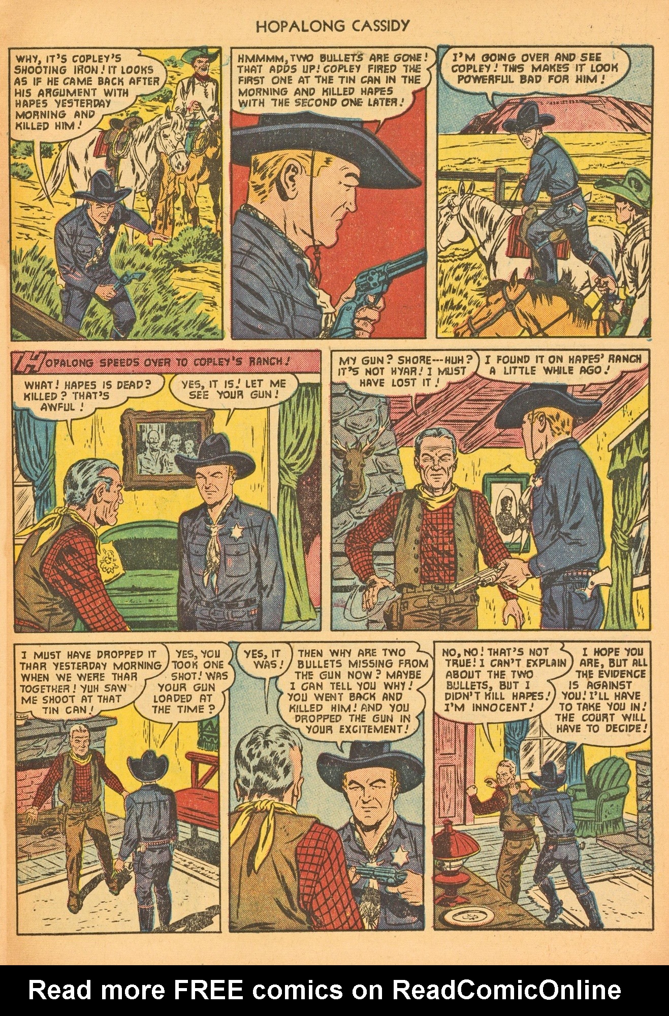 Read online Hopalong Cassidy comic -  Issue #63 - 7